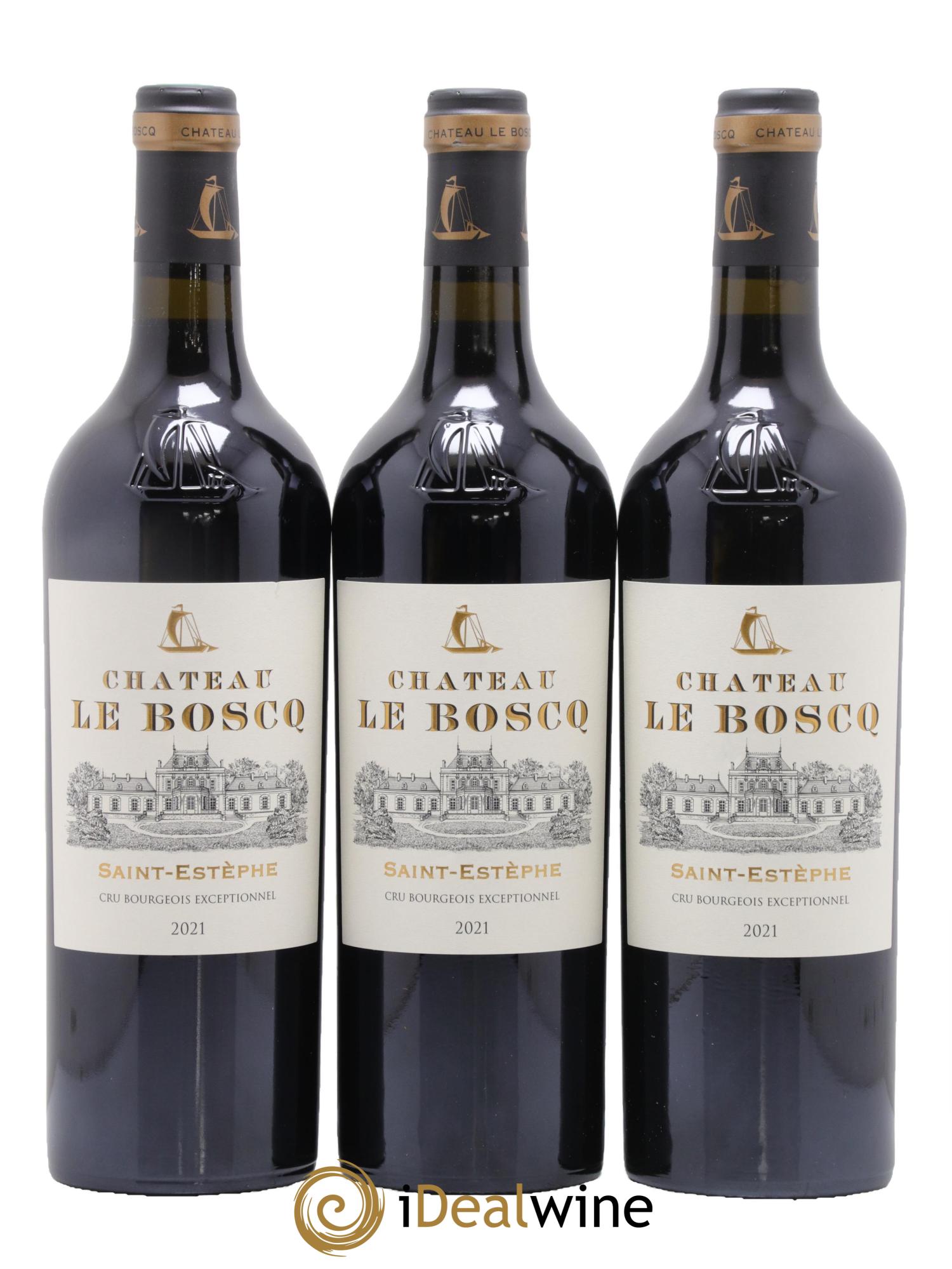 Château le Boscq Cru Bourgeois 2021 - Lot de 6 bouteilles - 2