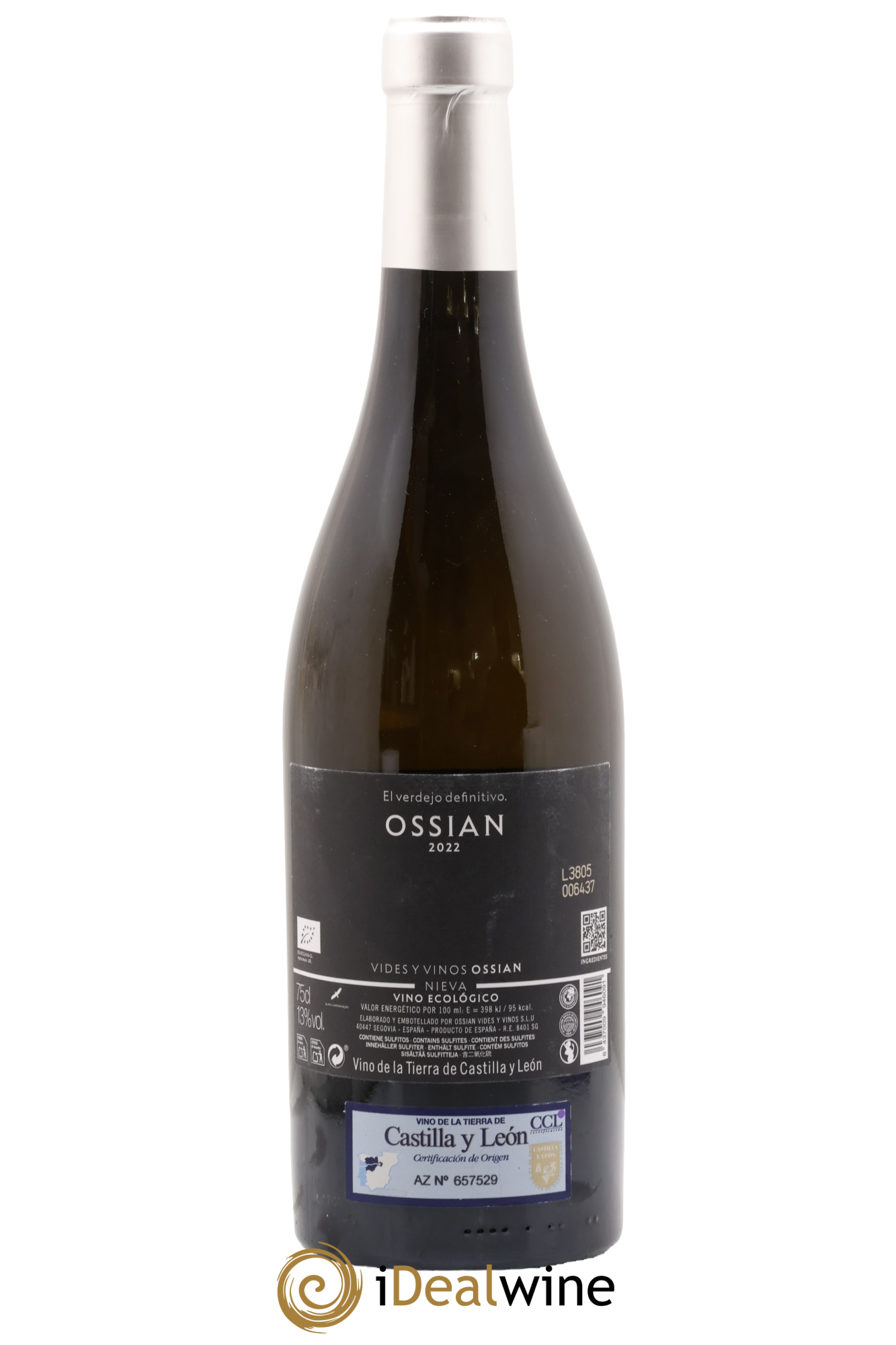 Espagne Castilla y Leon Vino de la Tierra Ossian 2022 - Lot of 1 bottle - 1