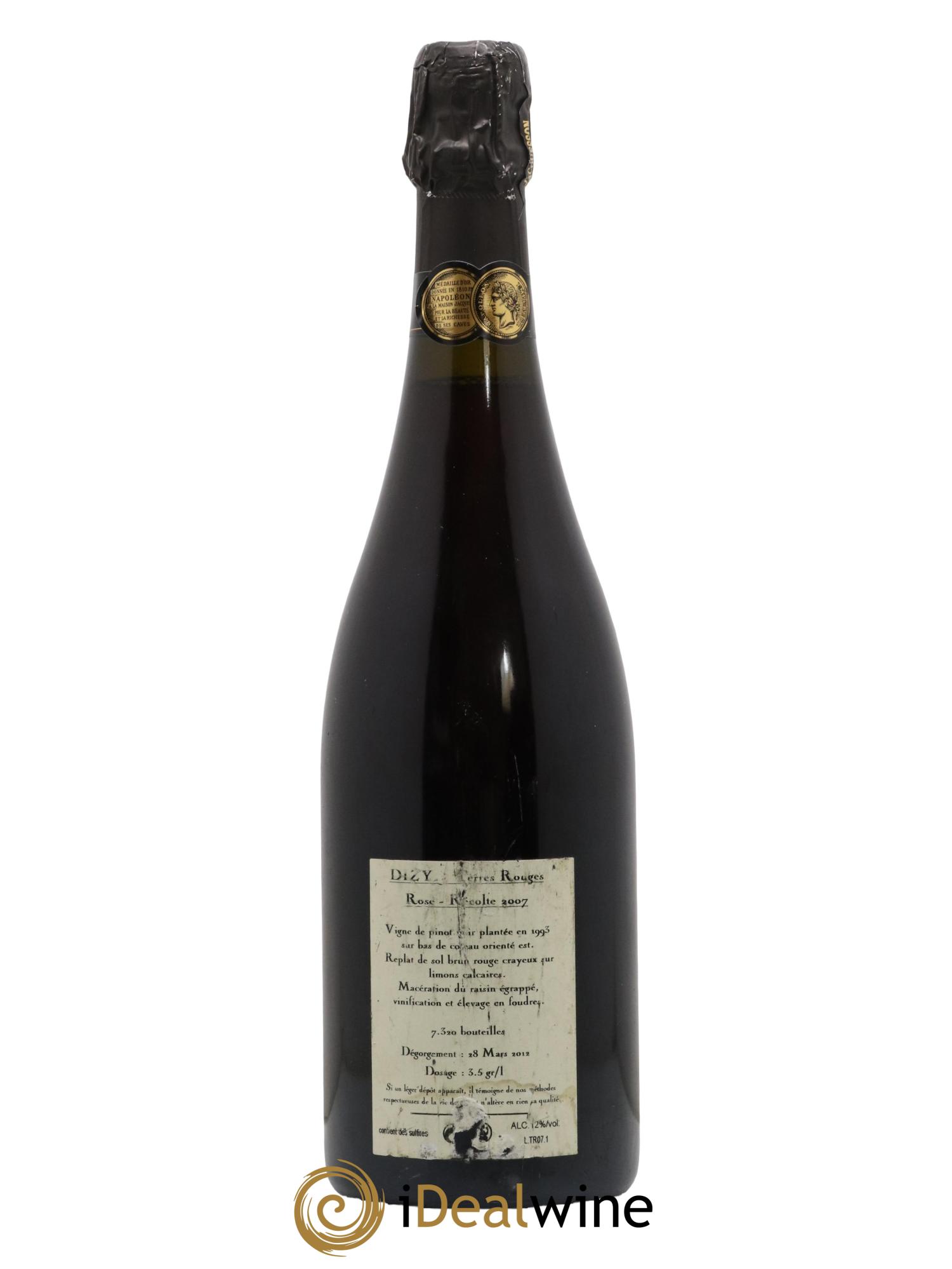 Dizy Terres Rouges Jacquesson 2007 - Lot of 1 bottle - 1