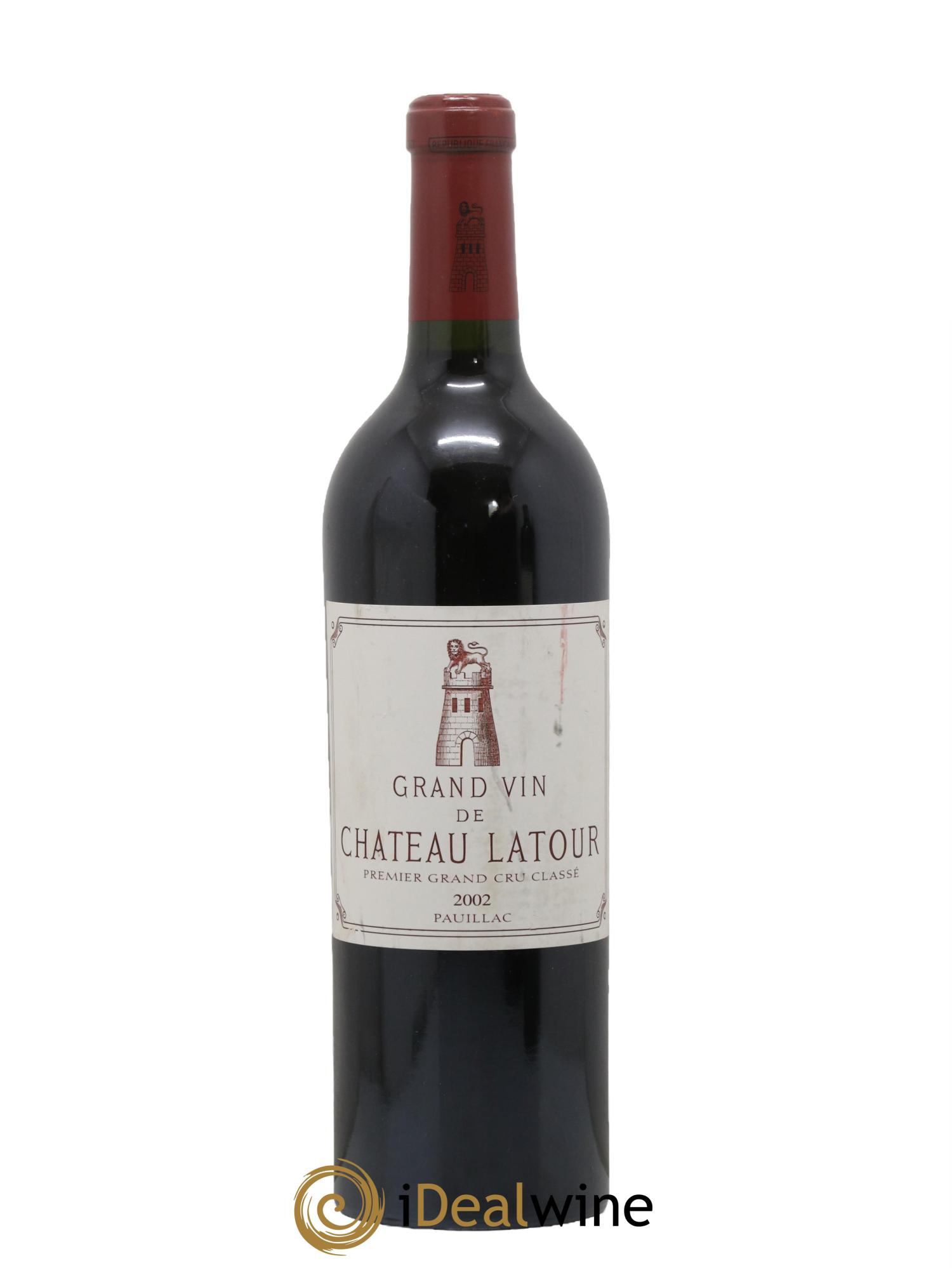 Château Latour 1er Grand Cru Classé 2002 - Posten von 1 Flasche - 0