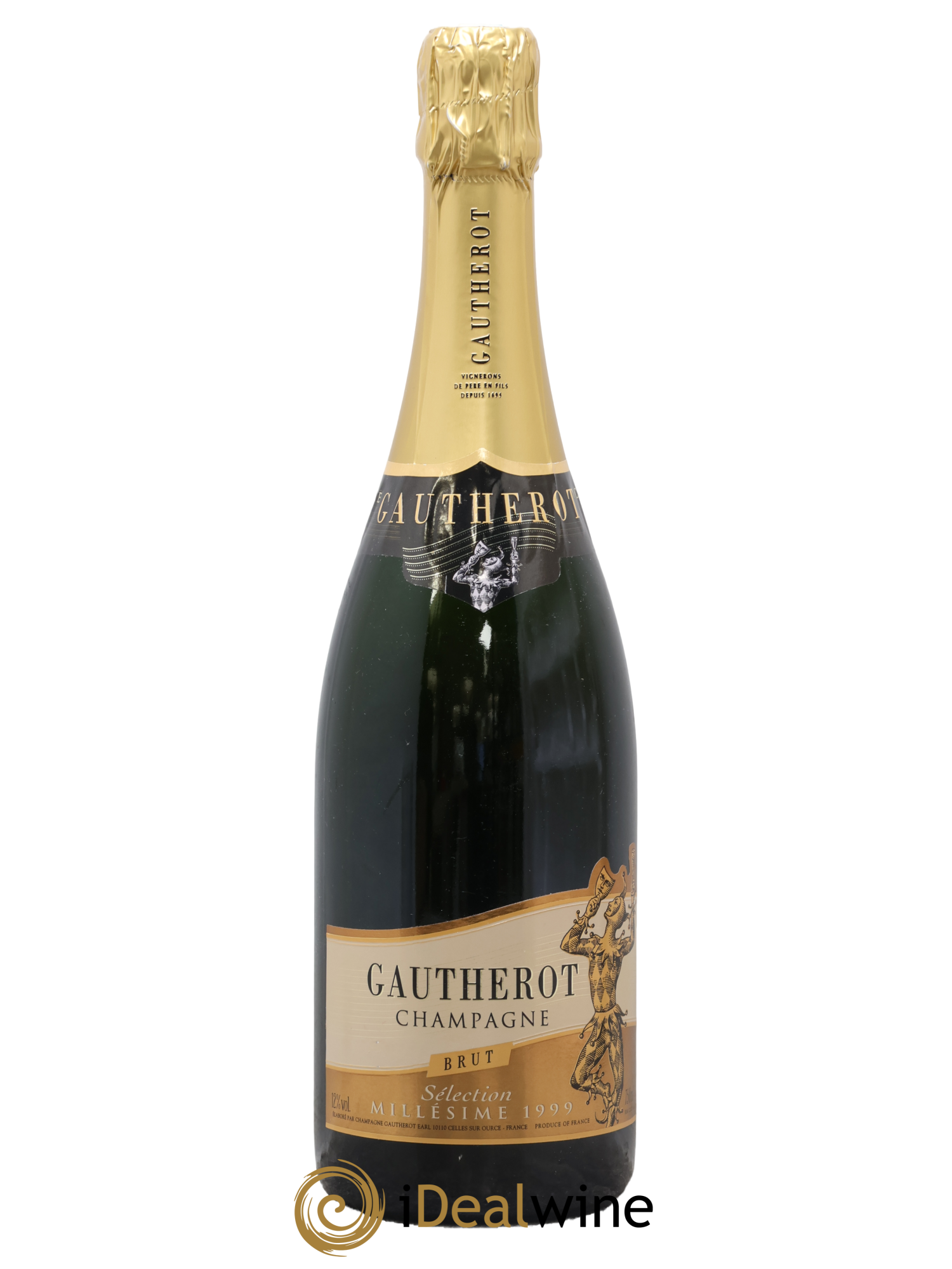 Champagne Gautherot 1999 - Lot de 1 bouteille - 0