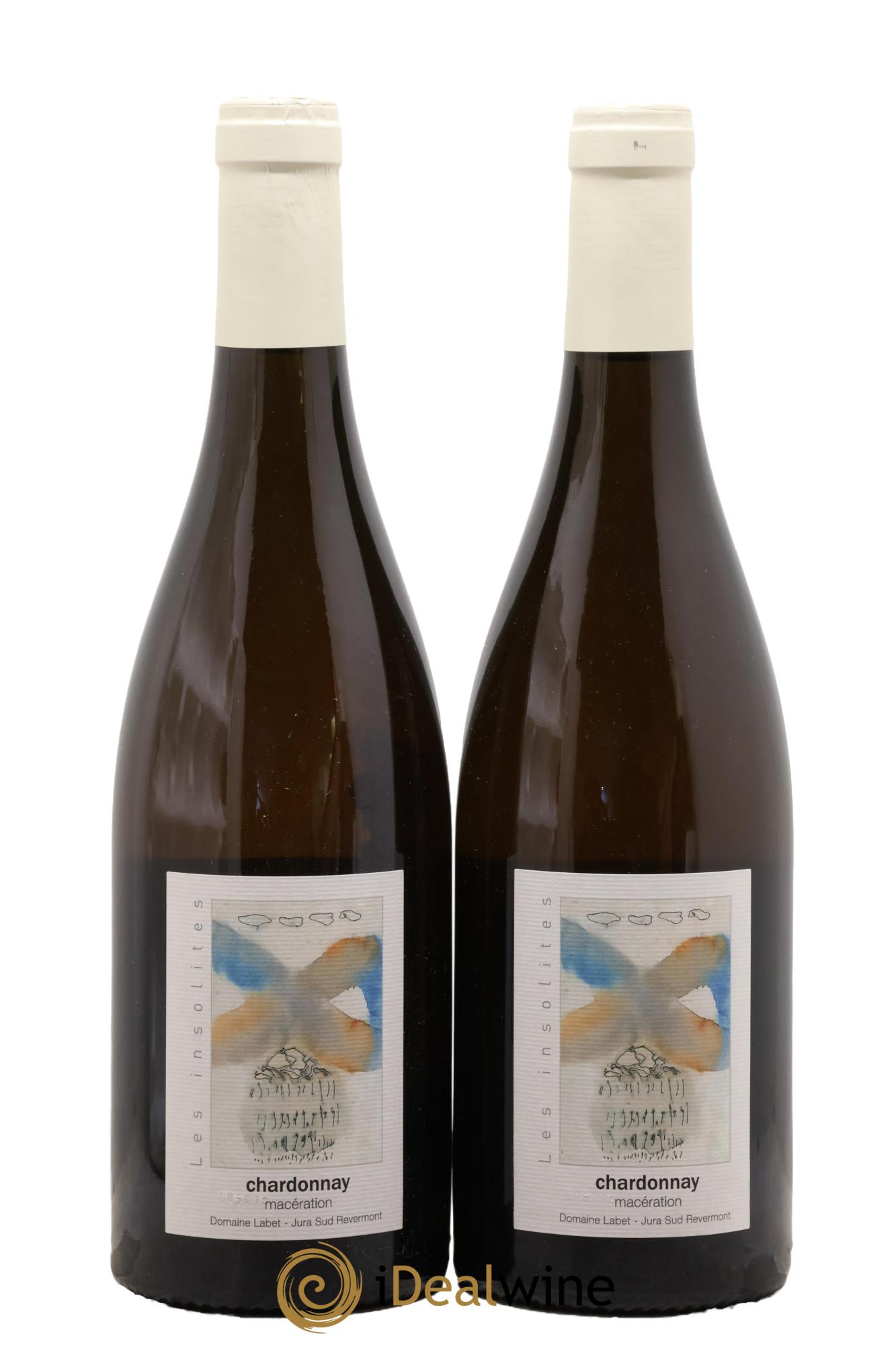Côtes du Jura Chardonnay Les Varrons Macération Romain - Julien - Charline Labet 2018 - Lot de 2 bouteilles - 0