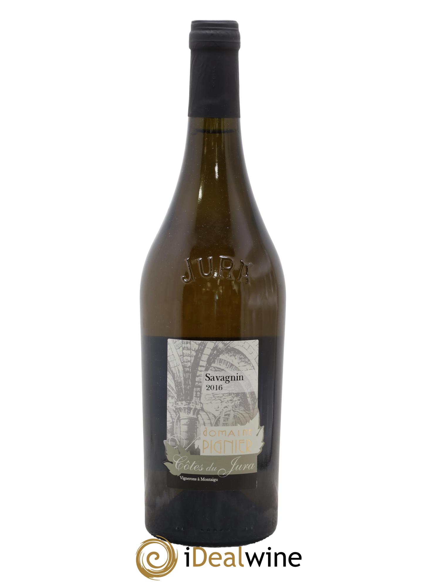 Côtes du Jura Savagnin Domaine Pignier 2016 - Posten von 1 Flasche - 0