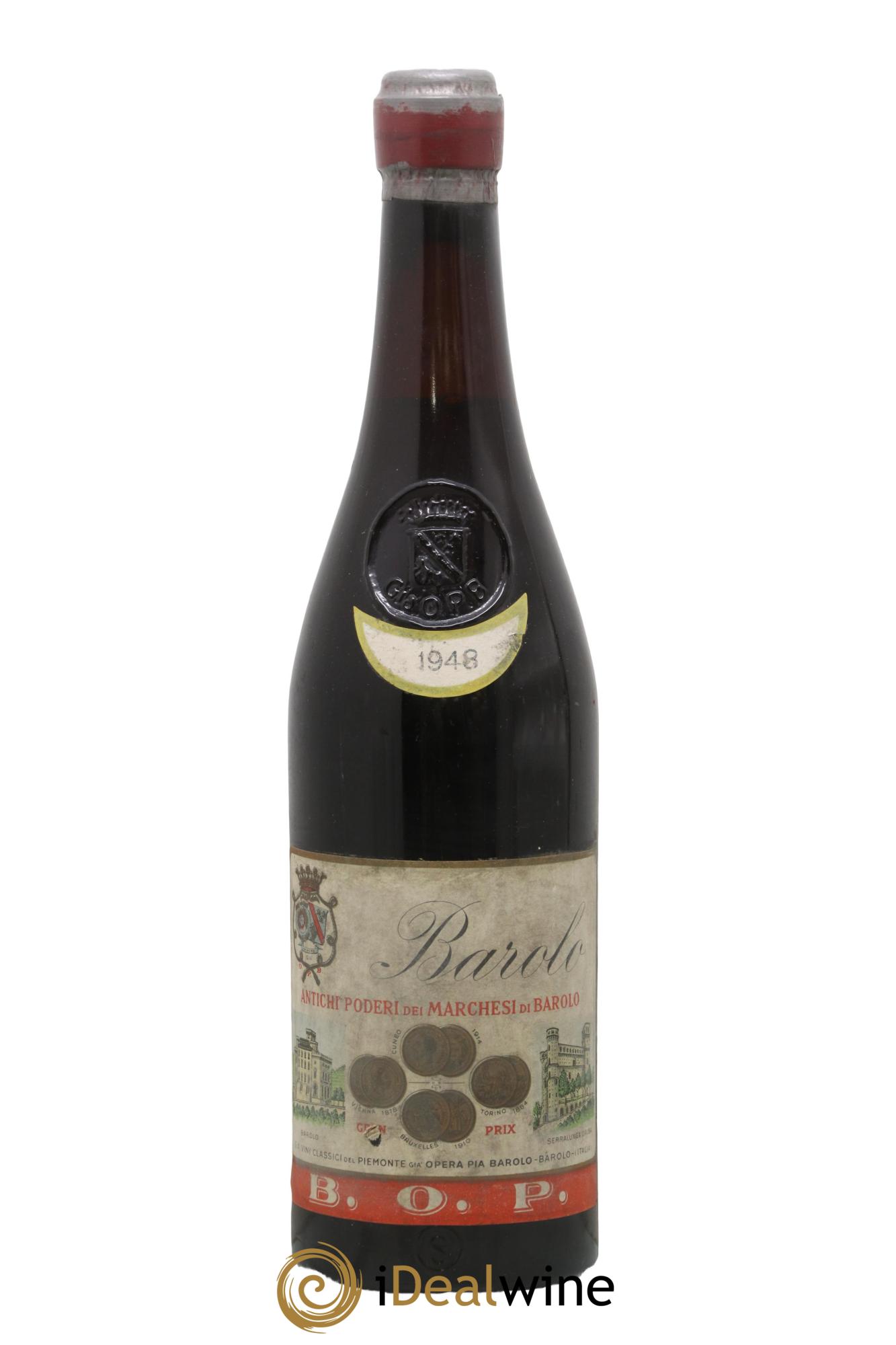 Barolo DOCG Marchesi di Barolo 1948 - Lot de 1 bouteille - 0