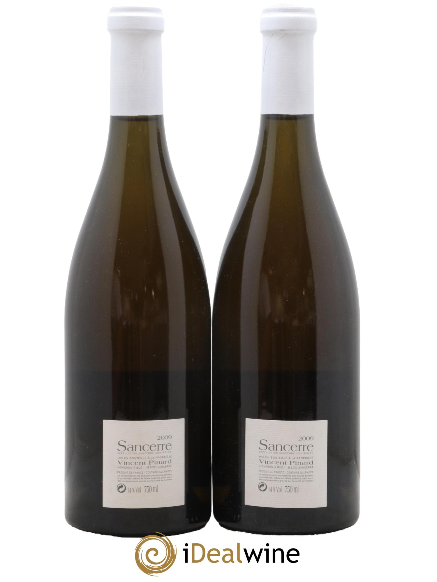 Sancerre Chêne Marchand Vincent Pinard 2009 - Lot de 2 bouteilles - 1