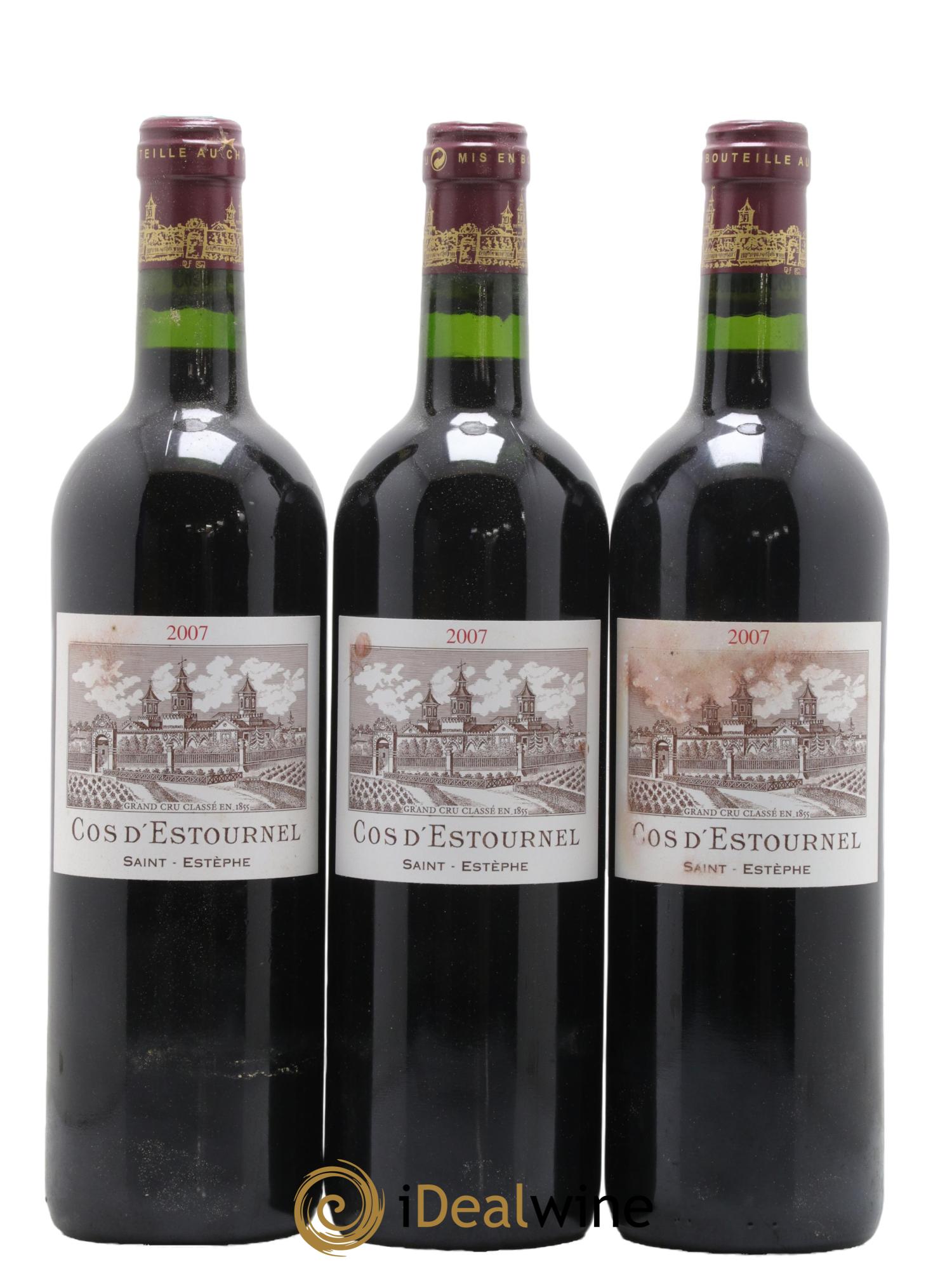 Cos d'Estournel 2ème Grand Cru Classé 2007 - Lotto di 12 bottiglie - 1