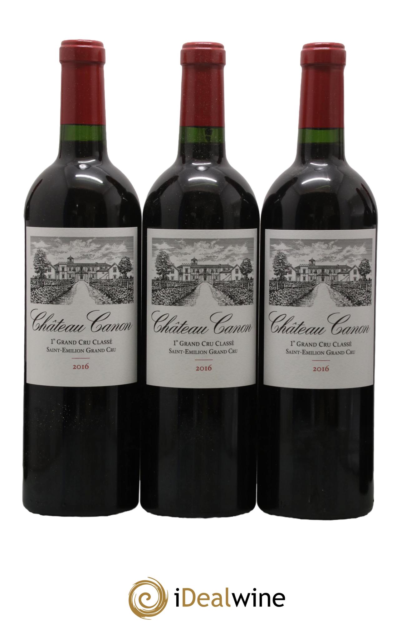 Château Canon 1er Grand Cru Classé B 2016 - Lot of 6 bottles - 1