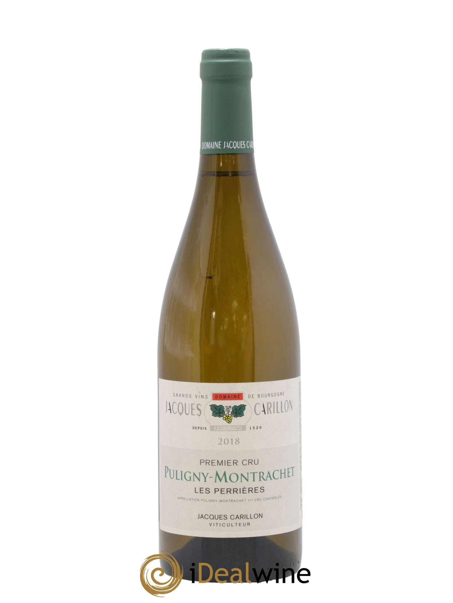 Puligny-Montrachet 1er Cru Les Perrières Jacques Carillon (Domaine) 2018 - Lot de 1 bouteille - 0