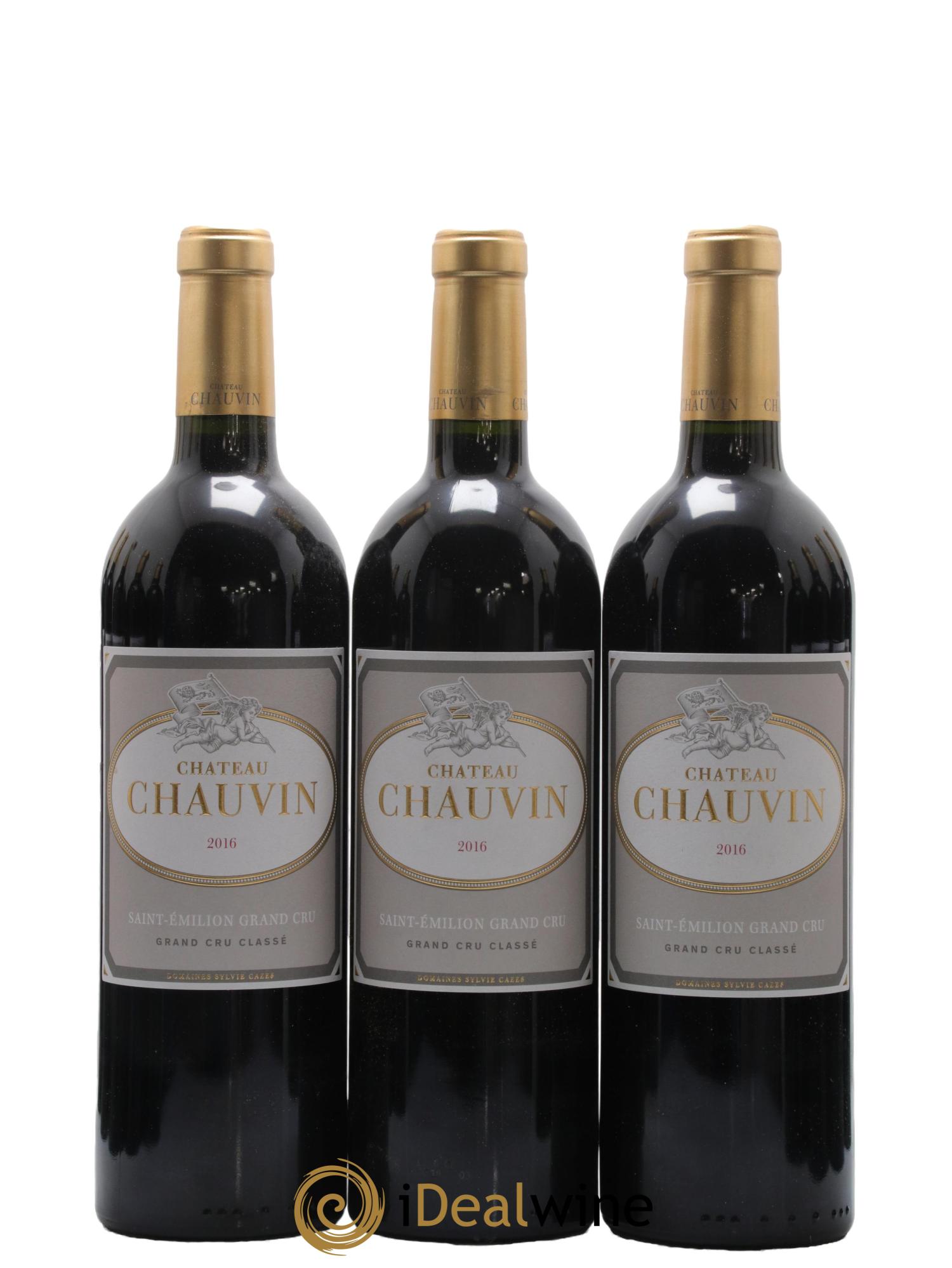 Château Chauvin Grand Cru Classé 2016 - Lot de 12 bouteilles - 1