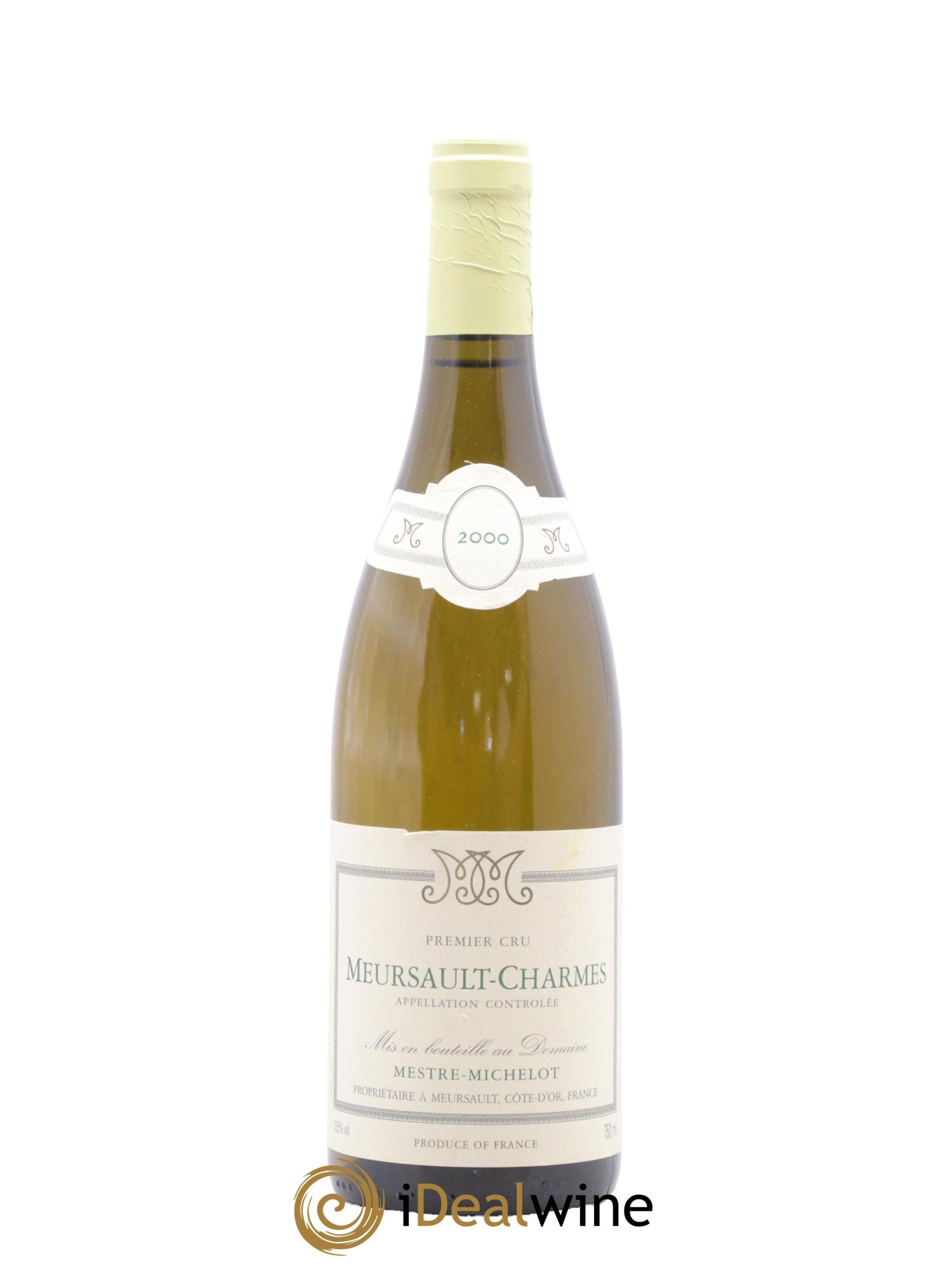 Meursault 1er Cru Charmes Michelot (Domaine) 2000 - Lot de 1 bouteille - 0