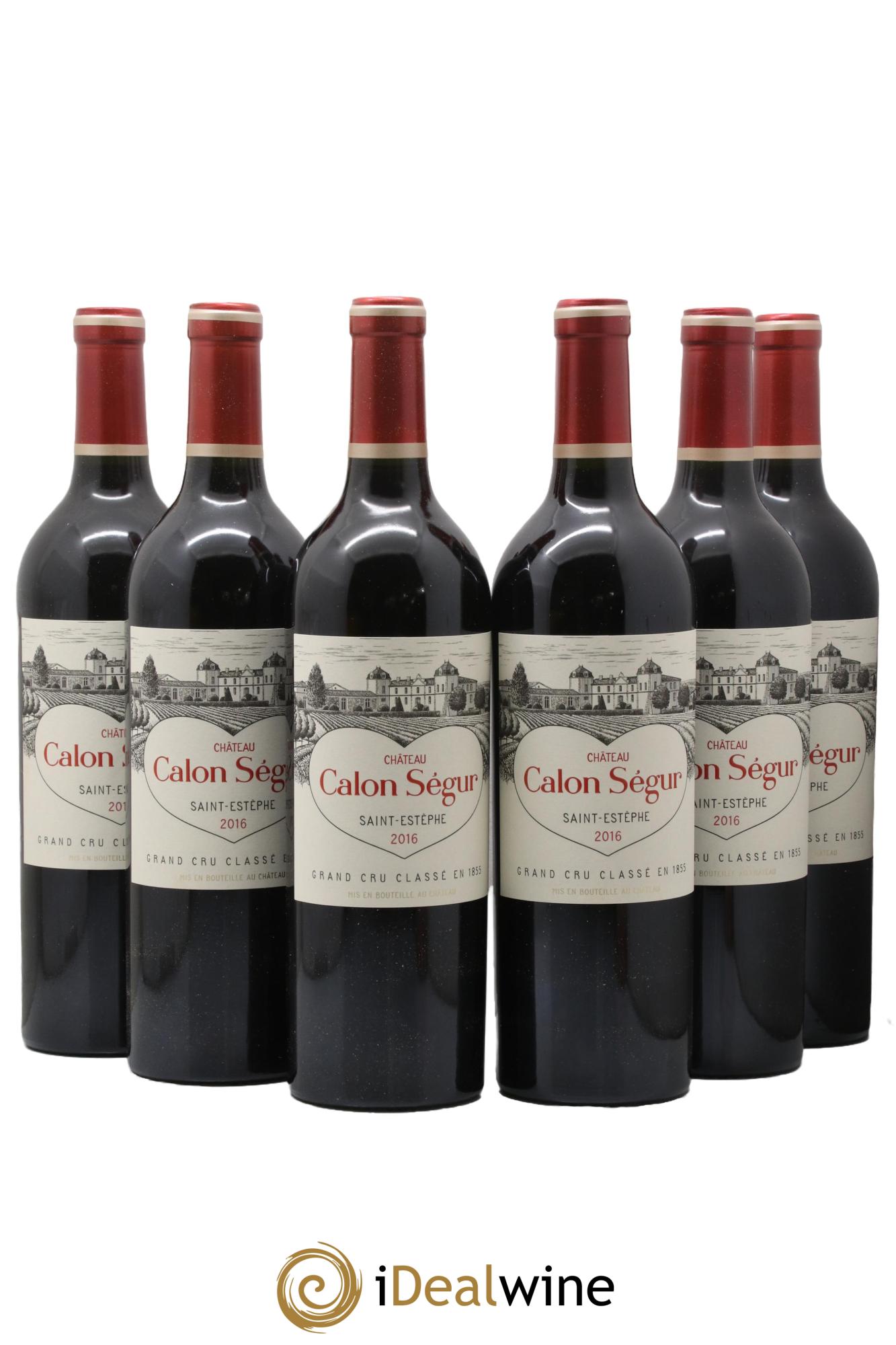 Château Calon Ségur 3ème Grand Cru Classé 2016 - Lot de 6 bouteilles - 0