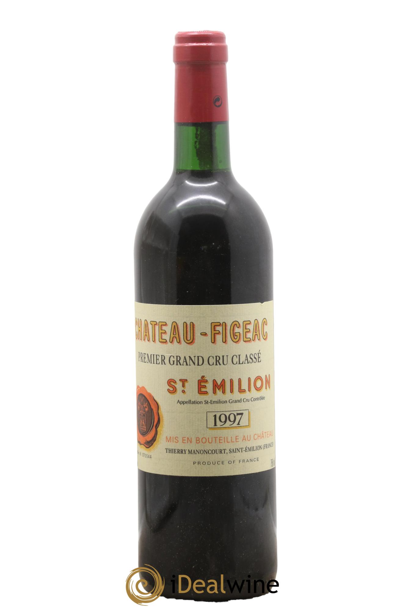 Château Figeac 1er Grand Cru Classé A 1997 - Posten von 1 Flasche - 0