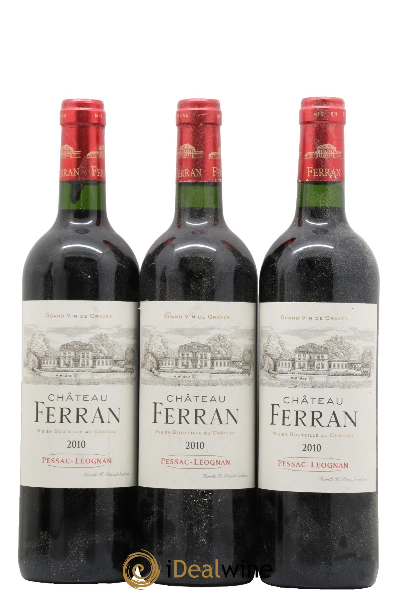 Pessac-Léognan Château Ferran 2010 - Lot de 6 bouteilles - 2