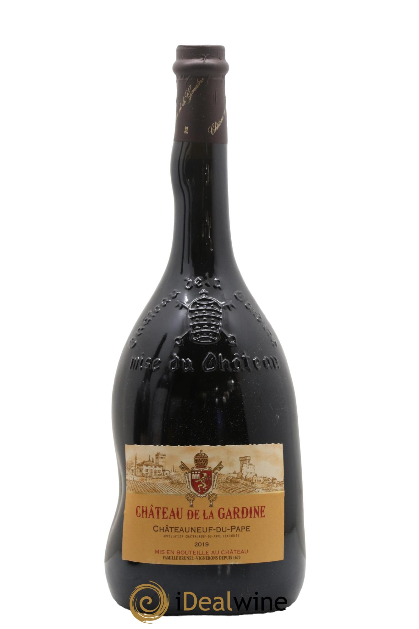 Châteauneuf-du-Pape Château de La Gardine Famille Brunel 2019 - Lot of 1 magnum - 0