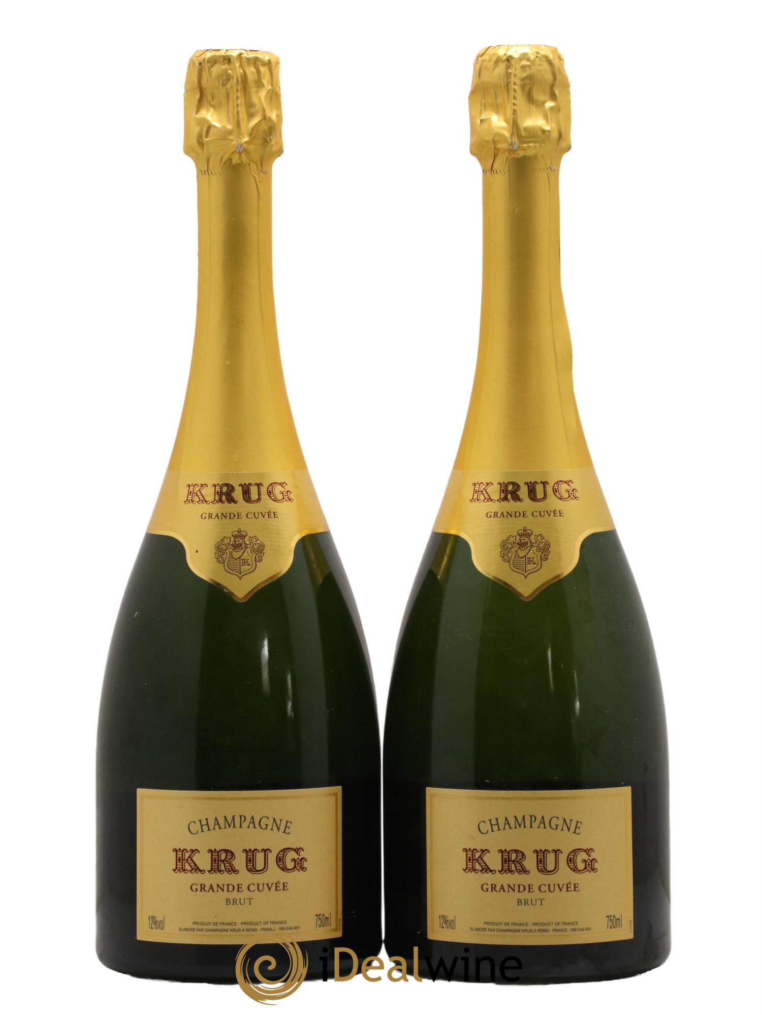Grande Cuvée - 162ème édition Krug - Lot de 2 bouteilles - 0