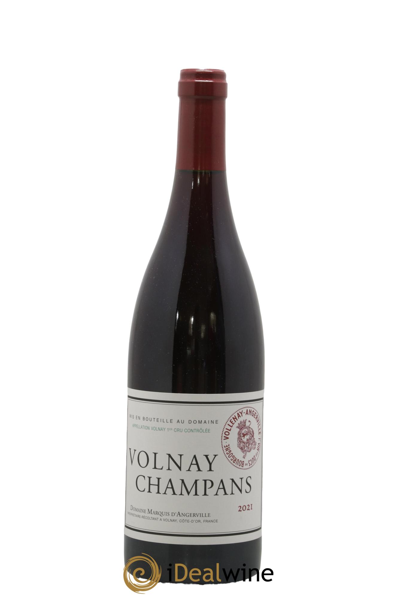 Volnay 1er Cru Champans Marquis d'Angerville (Domaine) 2021 - Lot de 1 bouteille - 0