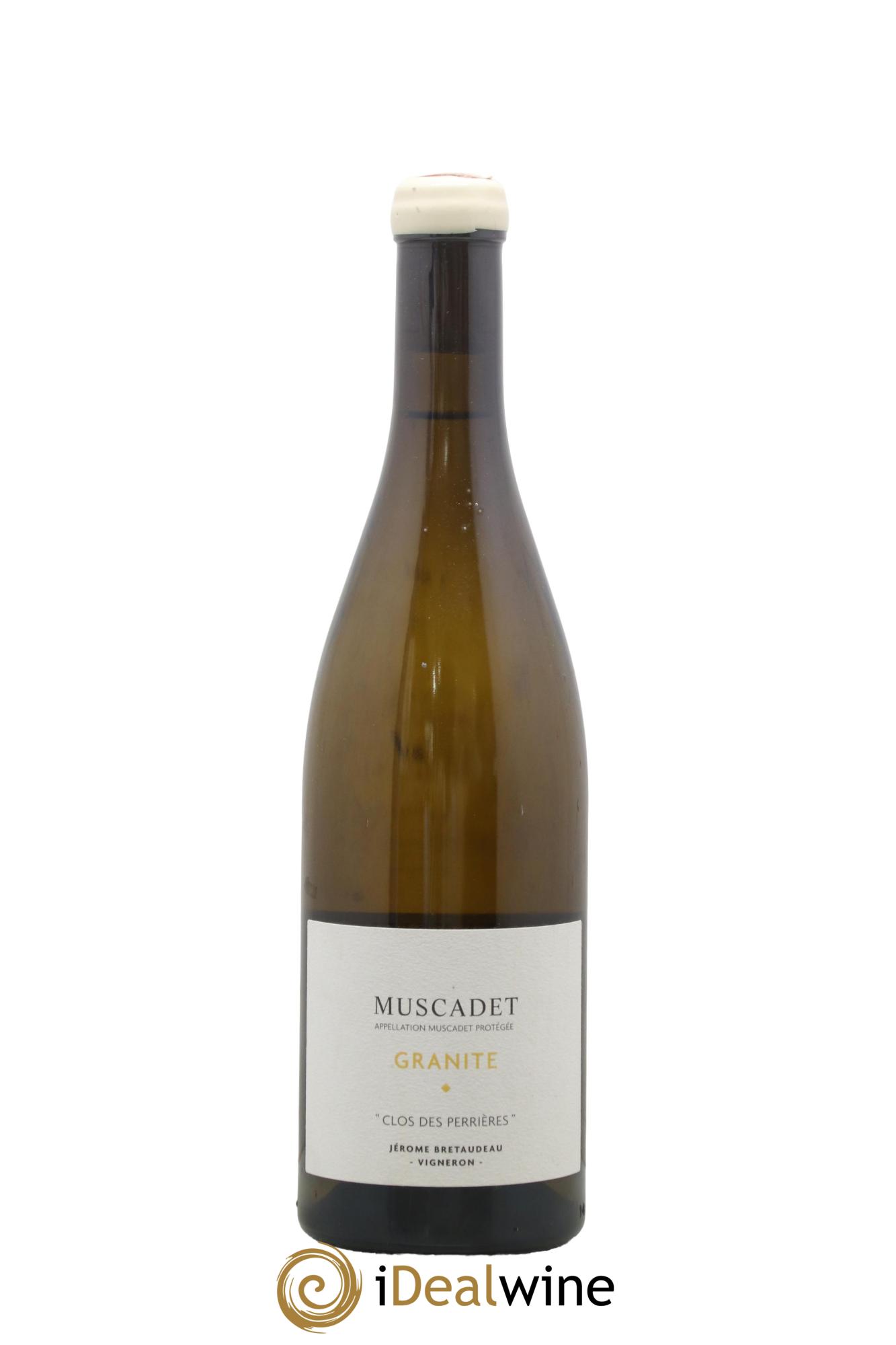 Muscadet-Sèvre-et-Maine Granite Clos des Perrières Jérôme Bretaudeau - Domaine de Bellevue 2020 - Lot de 1 bouteille - 0
