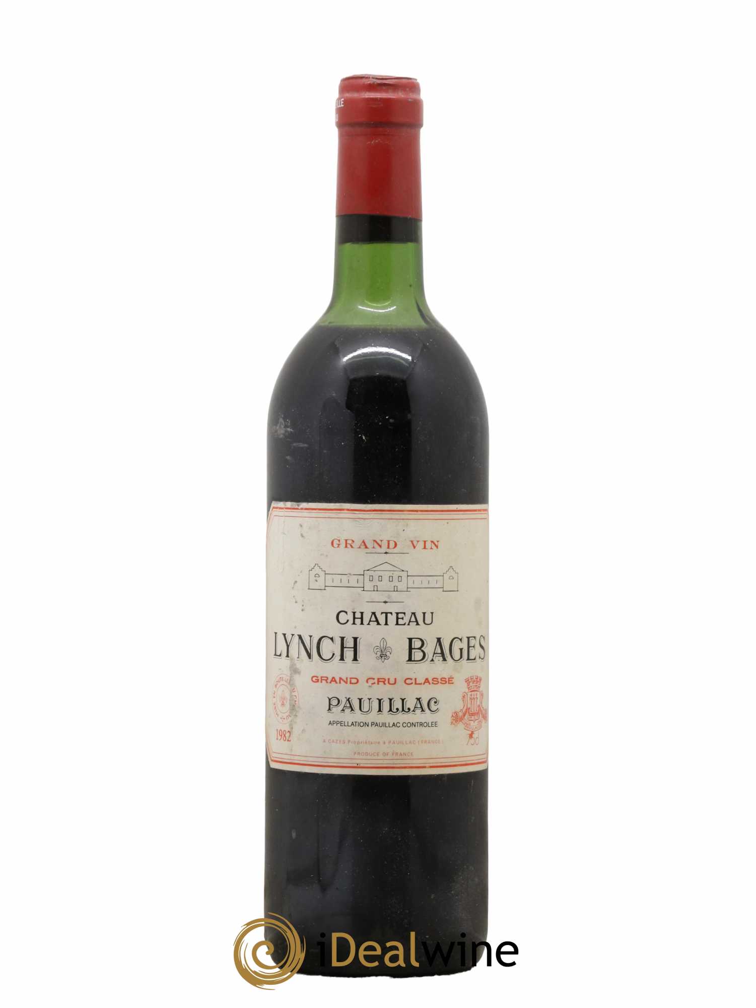 Château Lynch Bages 5ème Grand Cru Classé 1982 - Lot of 1 bottle - 0