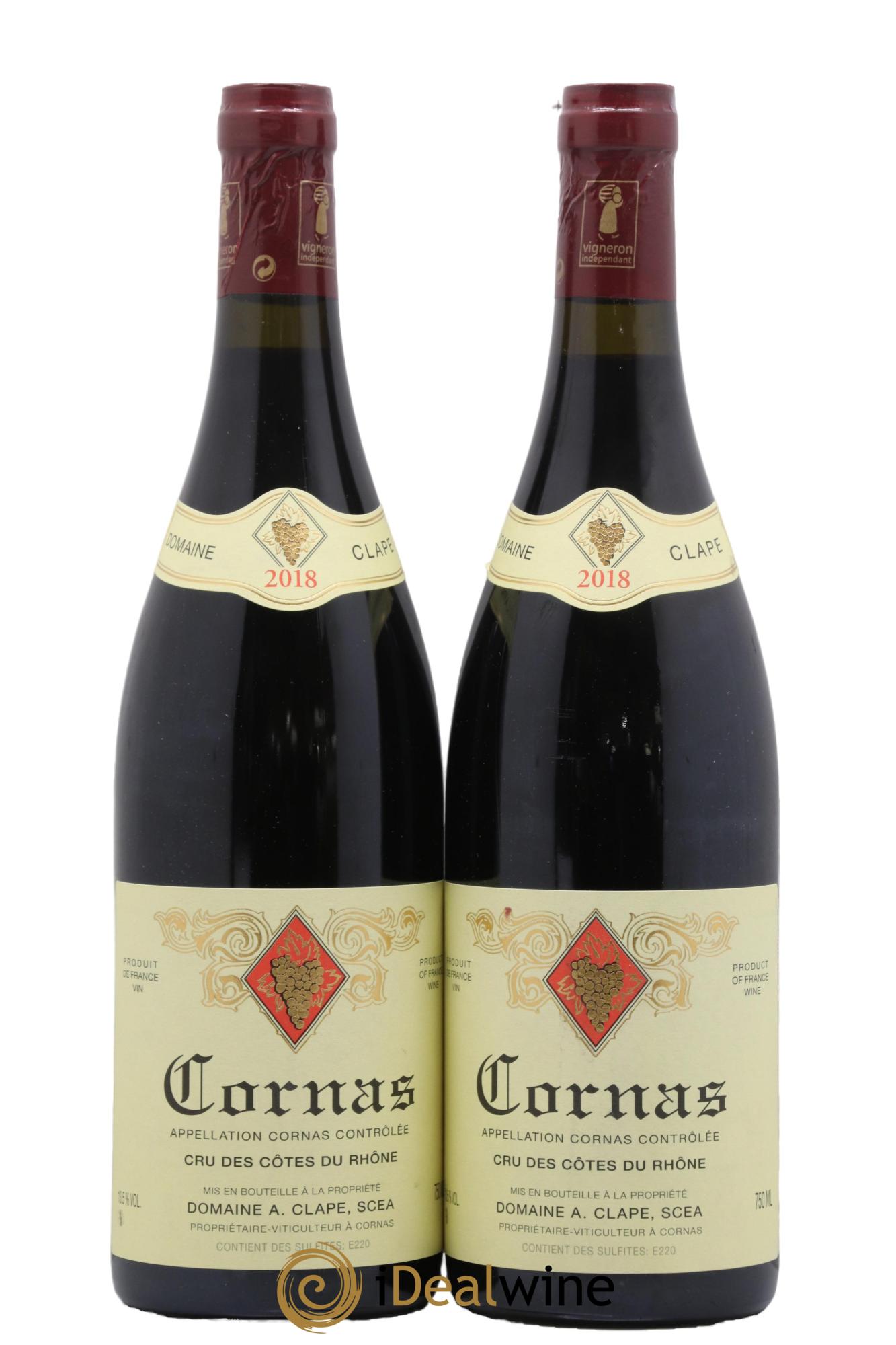 Cornas Auguste Clape 2018 - Lotto di 2 bottiglie - 0