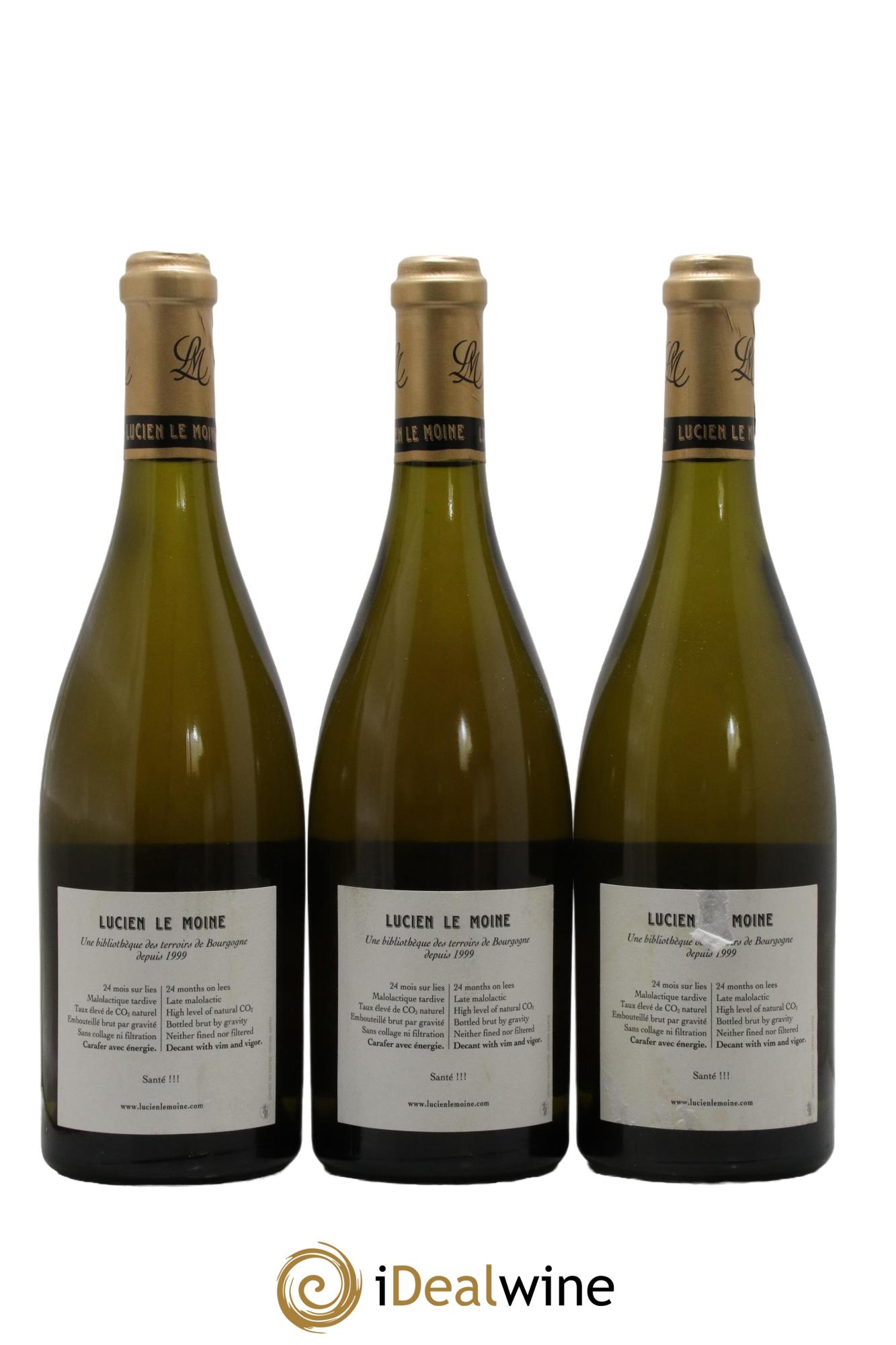 Puligny-Montrachet 1er Cru Hameau De Blagny Lucien Le Moine 2019 - Lot de 3 bouteilles - 1