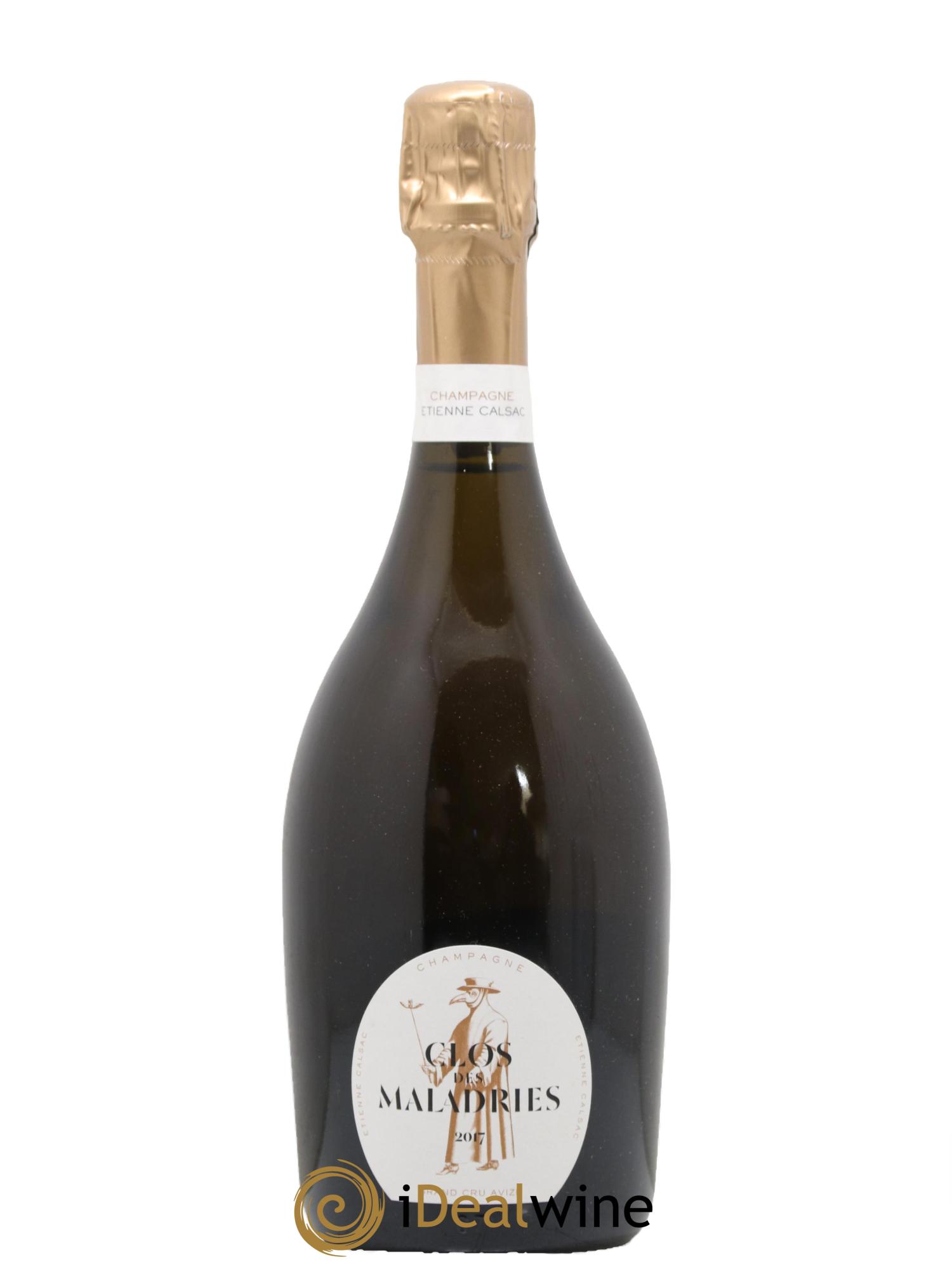 Clos des Maladries Grand Cru Extra-Brut Etienne Calsac 2017 - Lot de 1 bouteille - 0