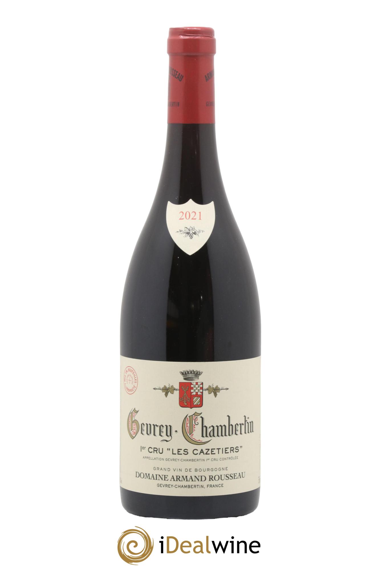 Gevrey-Chambertin 1er Cru Les Cazetiers Armand Rousseau (Domaine) 2021 - Lot de 1 bouteille - 0