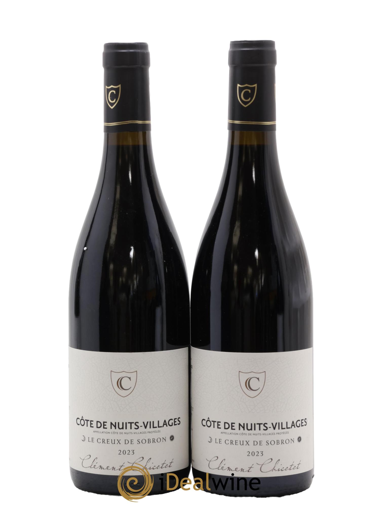 Côte de Nuits-Villages Creux De Sobron Chicotot 2023 - Lotto di 2 bottiglie - 0