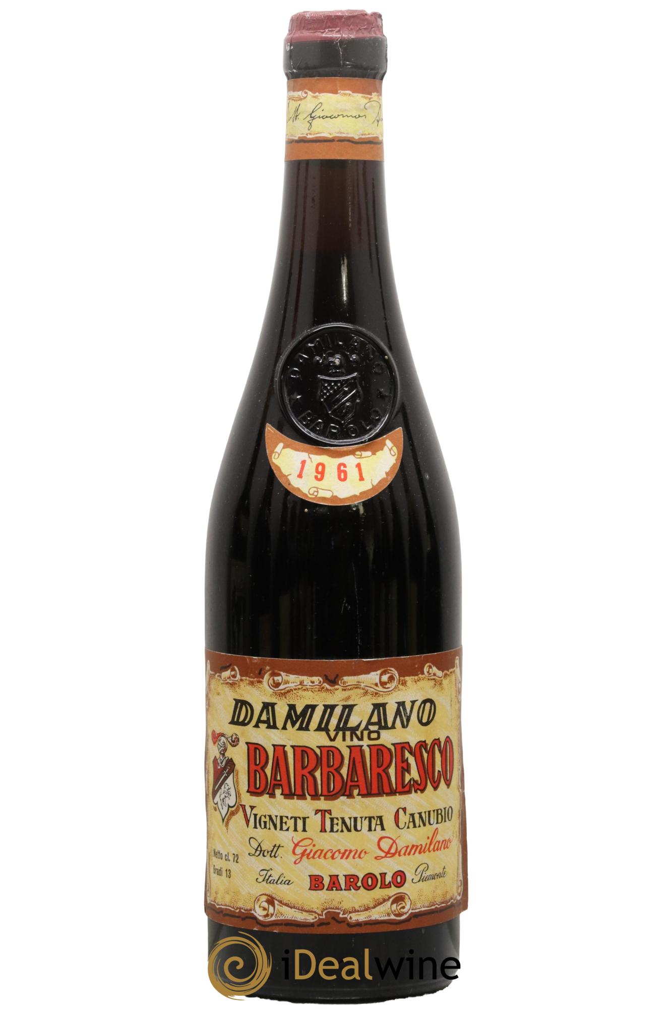 Barbaresco DOCG Damilano 1961 - Posten von 1 Flasche - 0