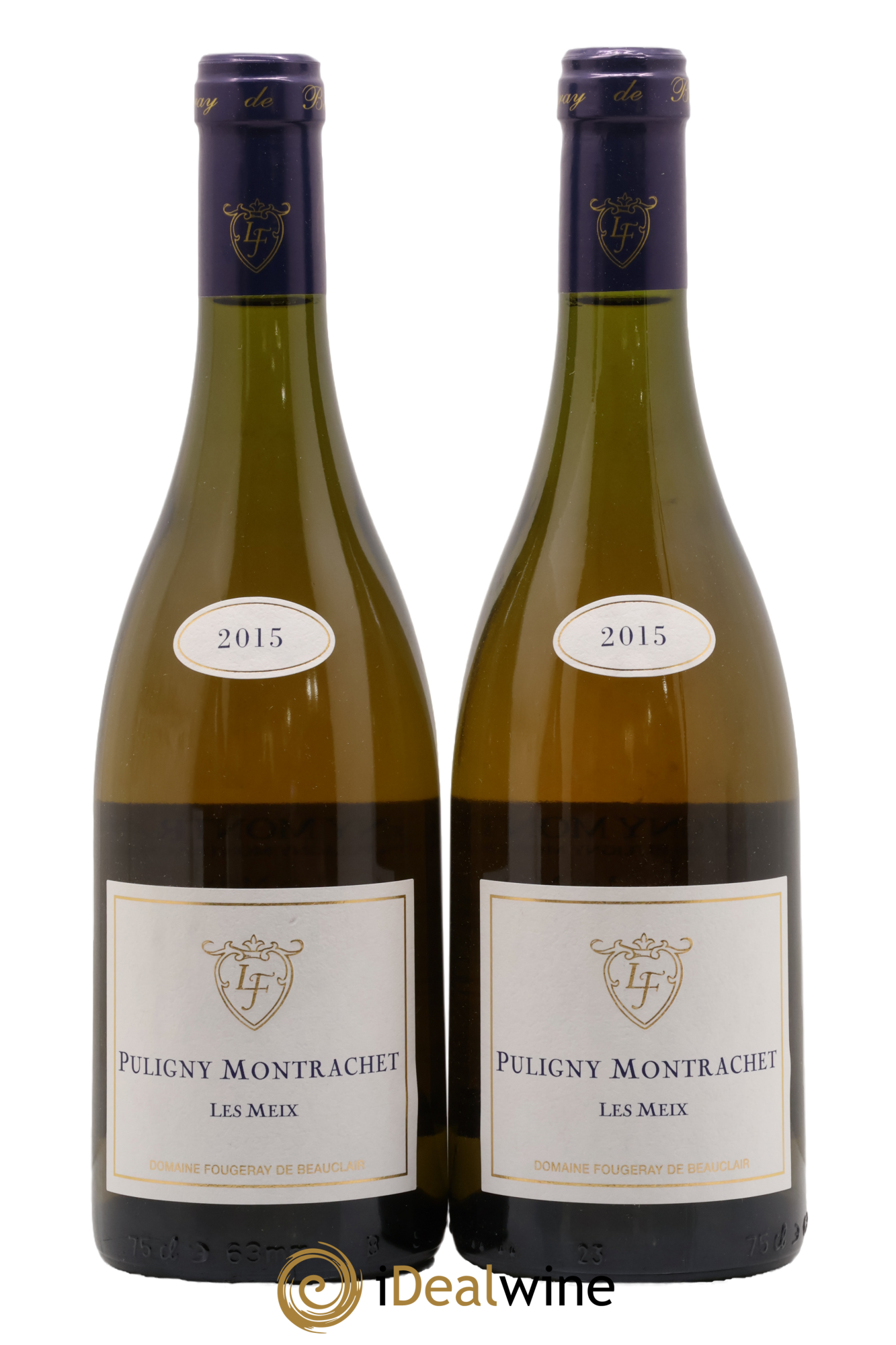 Puligny-Montrachet Les Meix Fougeray de Beauclair 2015 - Lot de 2 bouteilles - 0