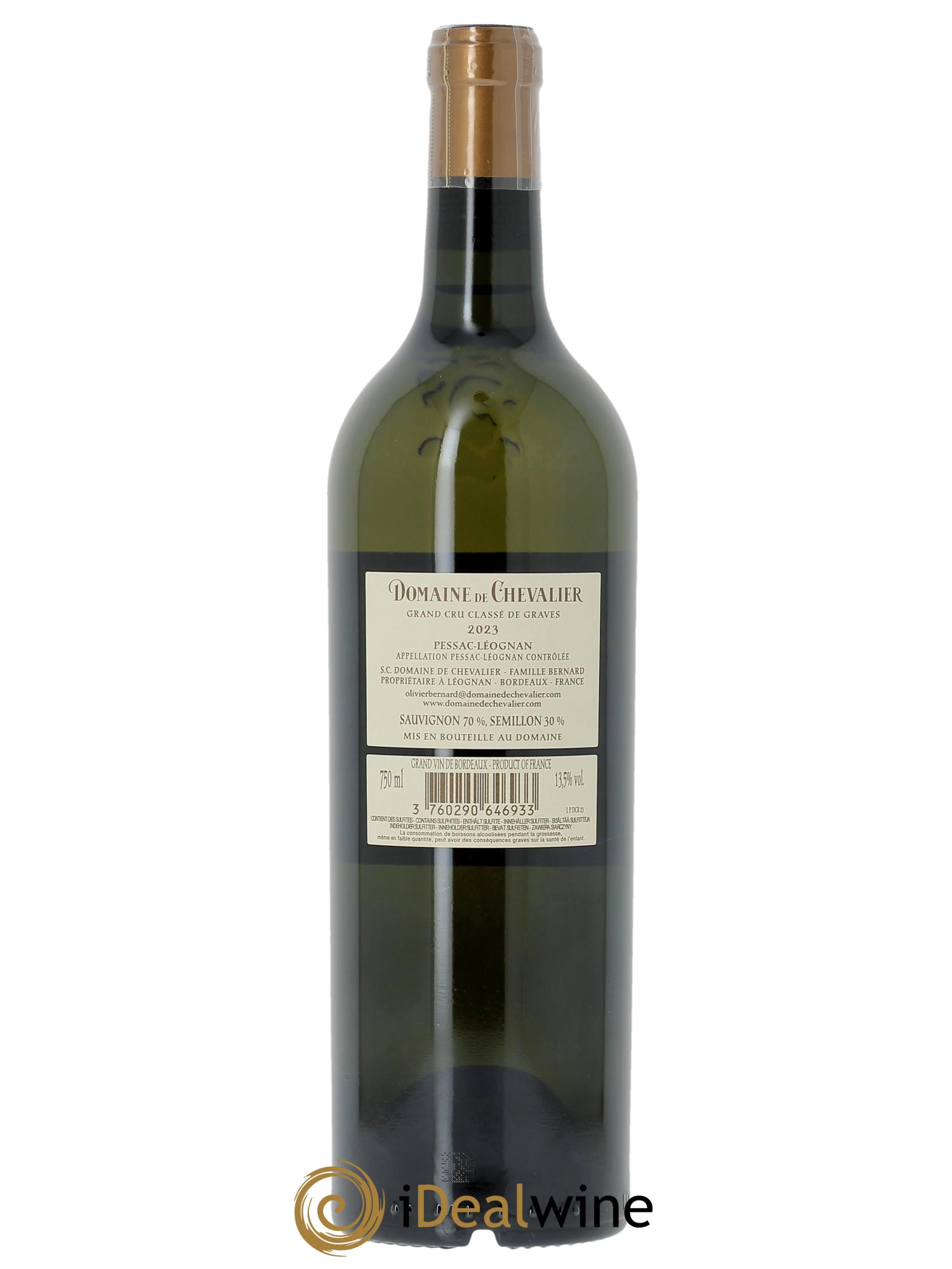 Domaine de Chevalier Cru Classé de Graves (CBO à partir de 6 bts) 2023 - Lot de 1 bouteille - 1