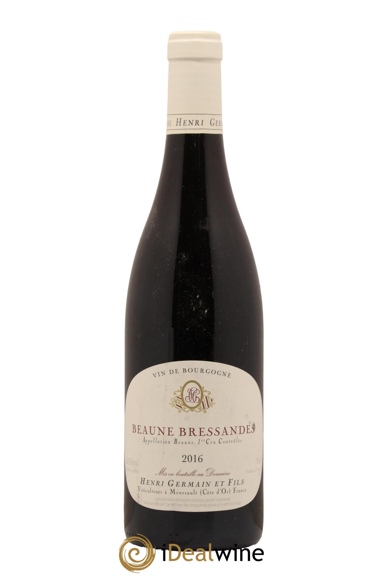 Beaune 1er Cru Bressandes Henri Germain 2016 - Lot de 1 bouteille - 0