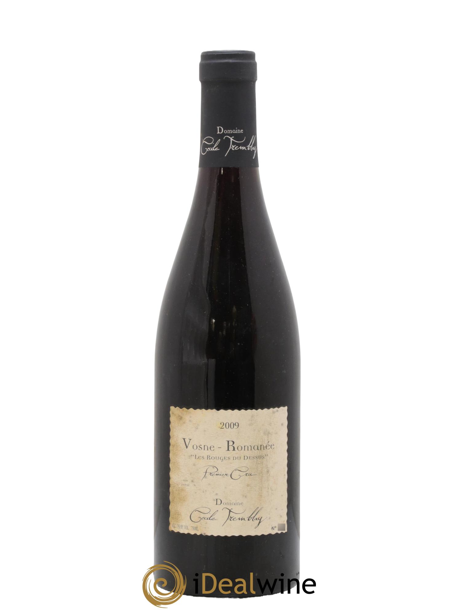 Vosne-Romanée 1er Cru Les Rouges Du Dessus Cécile Tremblay 2009 - Lot de 1 bouteille - 0