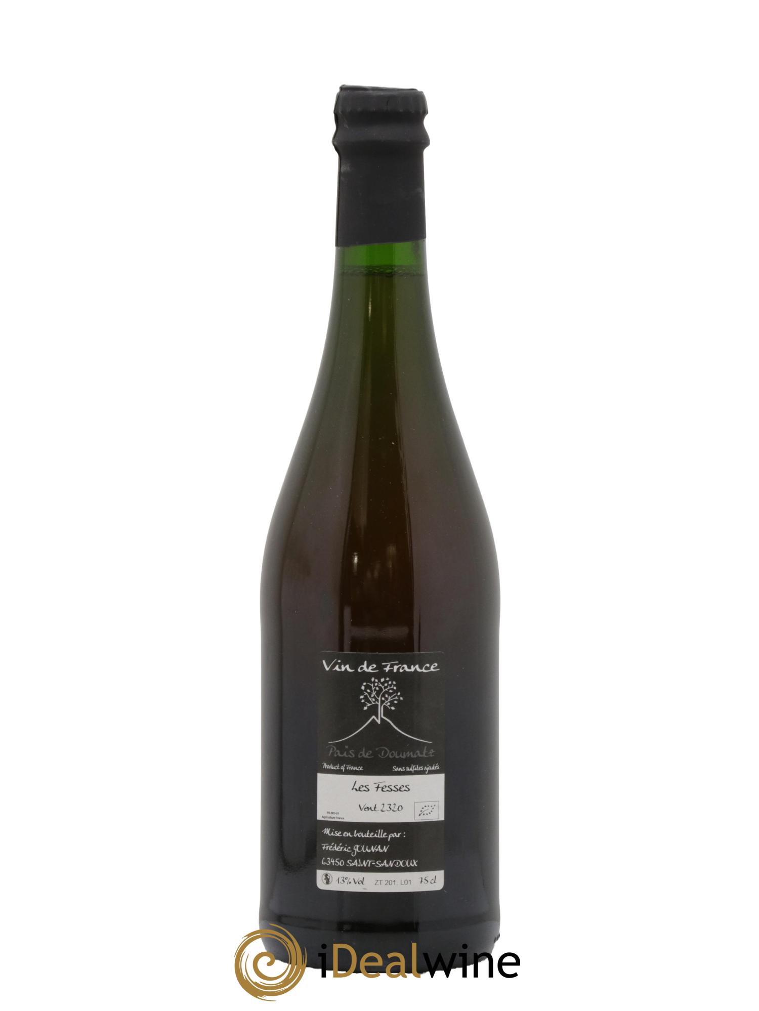 Vin de France Les Fesses Vignoble de l'Arbre Blanc 2020 - Lotto di 1 bottiglia - 1