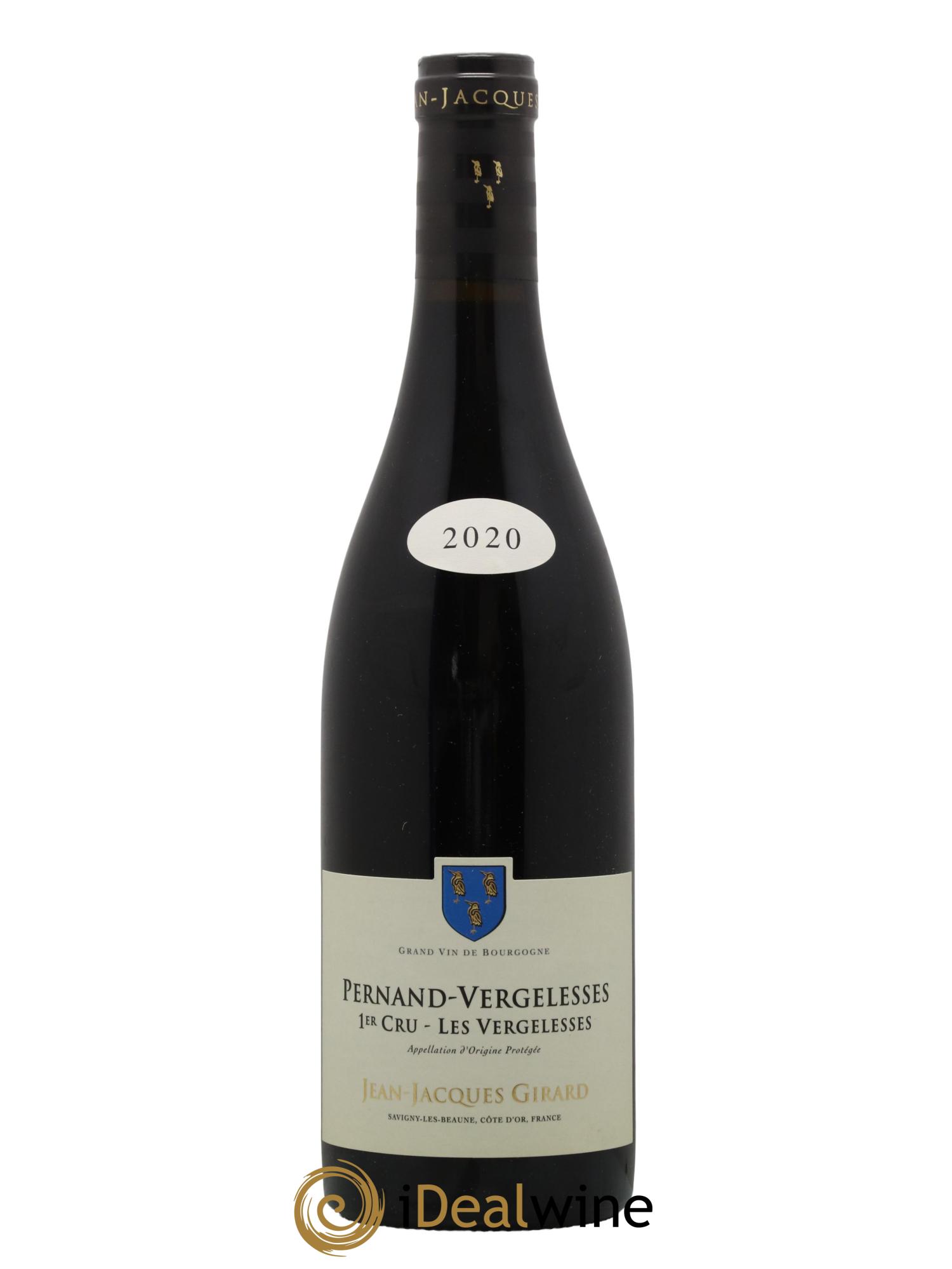 Pernand-Vergelesses 1er Cru Les Vergelesses Jean Jacques Girard 2020 - Lot de 1 bouteille - 0