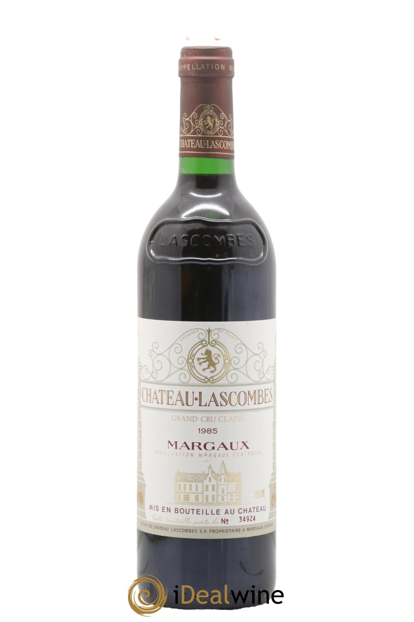 Château Lascombes 2ème Grand Cru Classé 1985 - Lot de 1 bouteille - 0