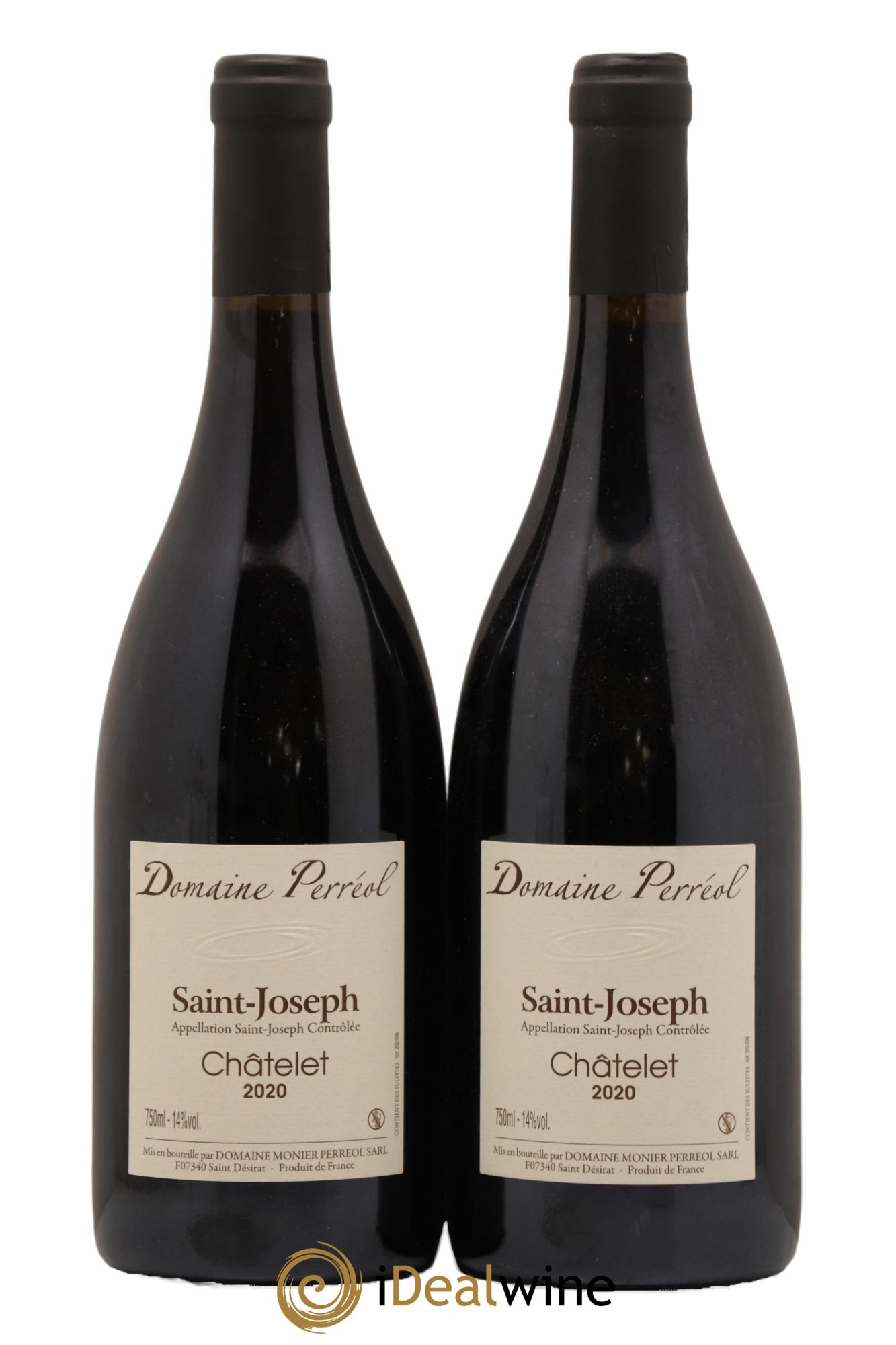 Saint-Joseph Chatelet Domaine Monier Perreol 2020 - Lot de 2 bouteilles - 0