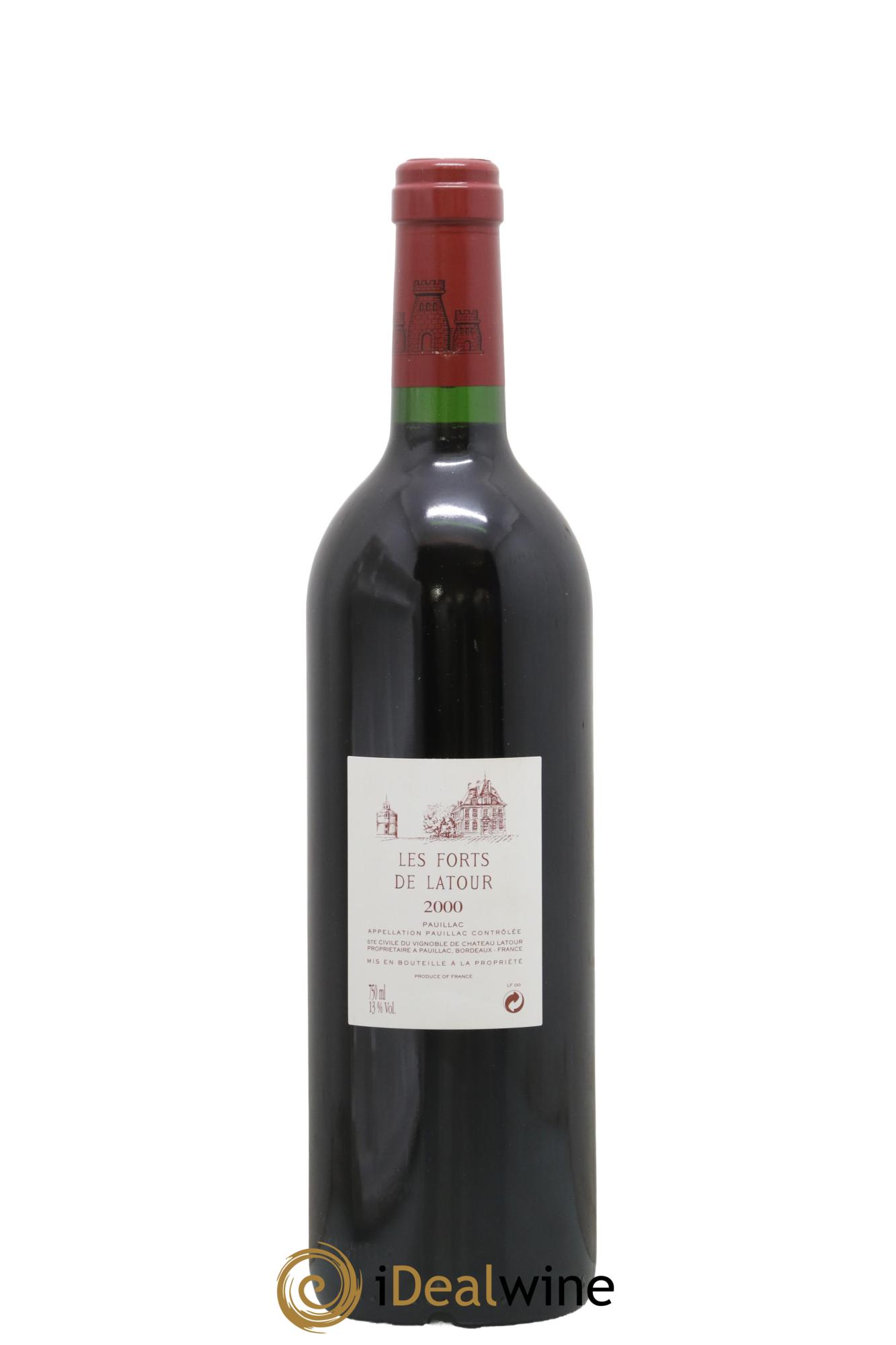 Les Forts de Latour Second Vin 2000 - Lot of 1 bottle - 1