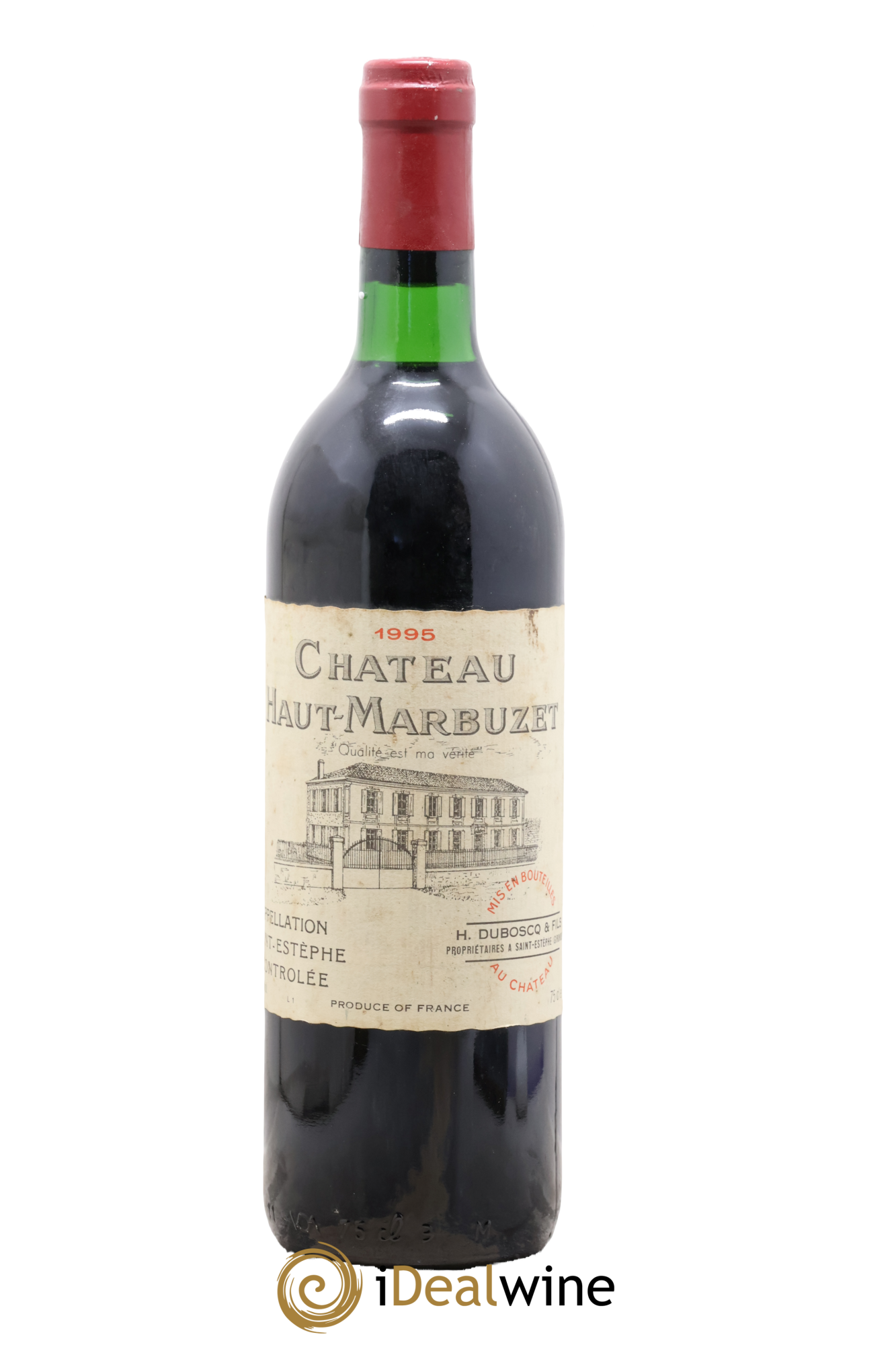 Château Haut Marbuzet 1995 - Posten von 1 Flasche - 0