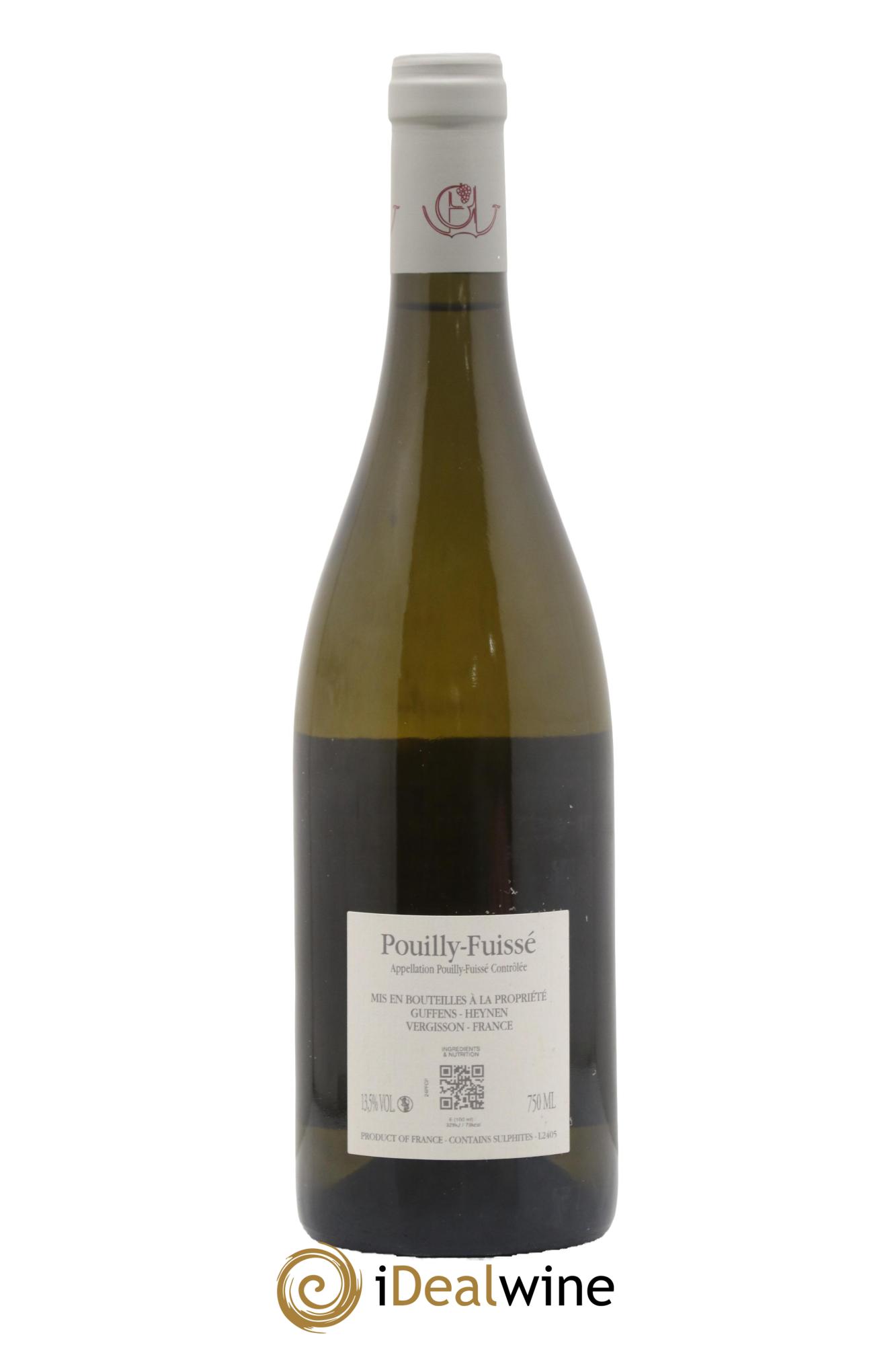 Pouilly-Fuissé Croux et Petits croux Guffens-Heynen 2024 - Lotto di 1 bottiglia - 1