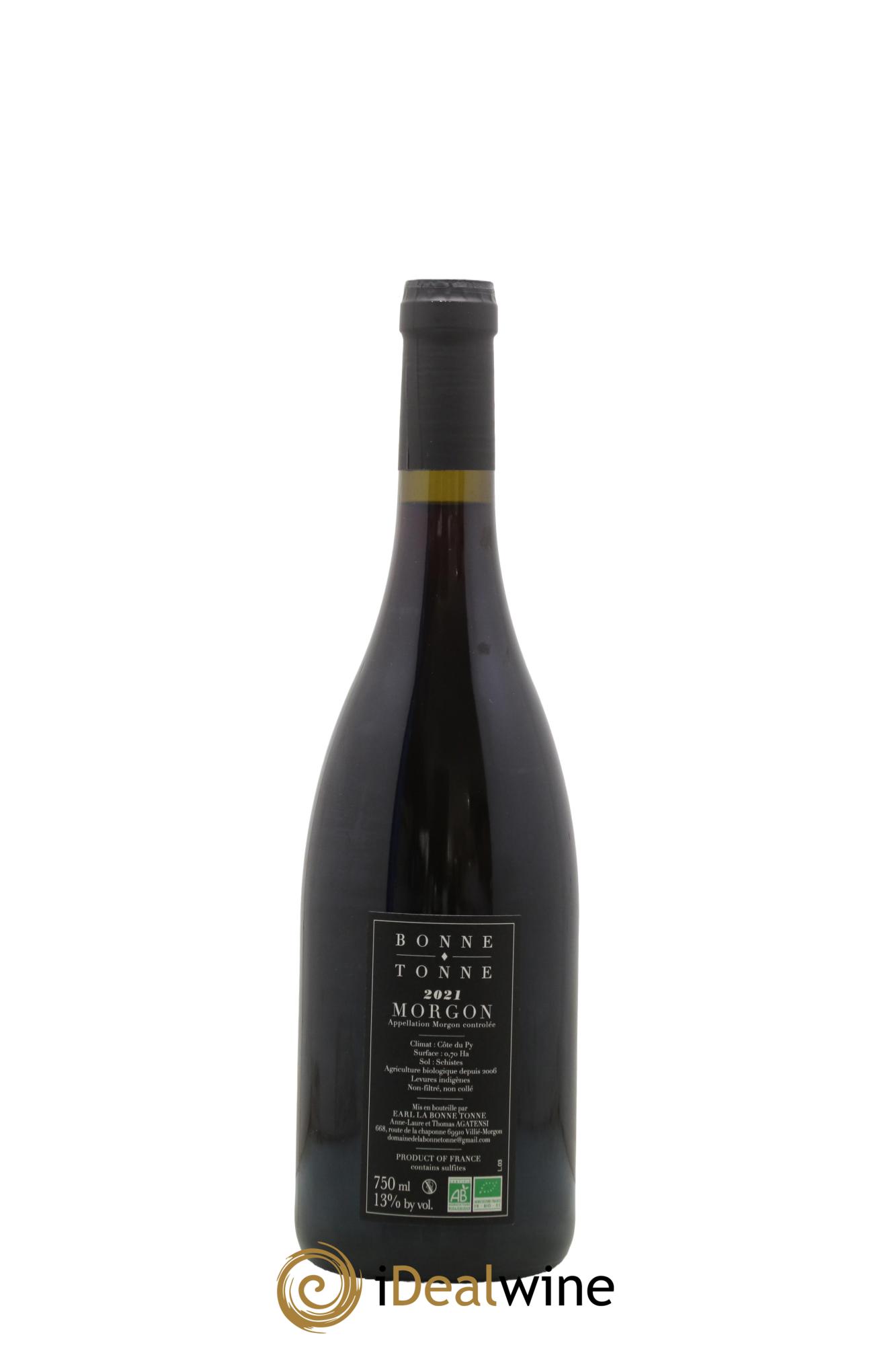 Morgon Côte de Py La Bonne Tonne  2021 - Lot de 1 bouteille - 1