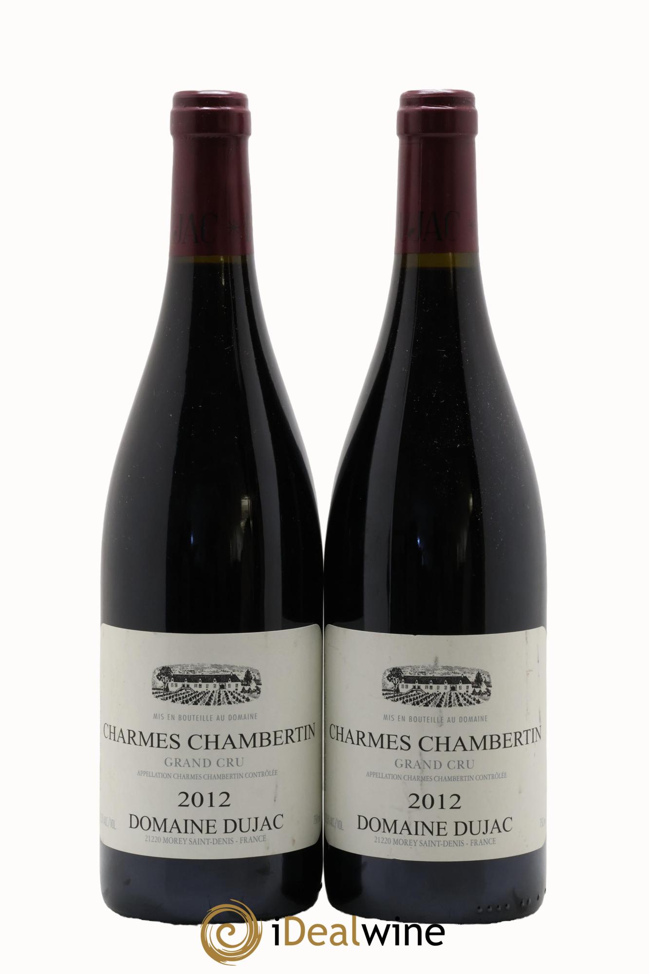 Charmes-Chambertin Grand Cru Dujac (Domaine) 2012 - Lot de 2 bouteilles - 0