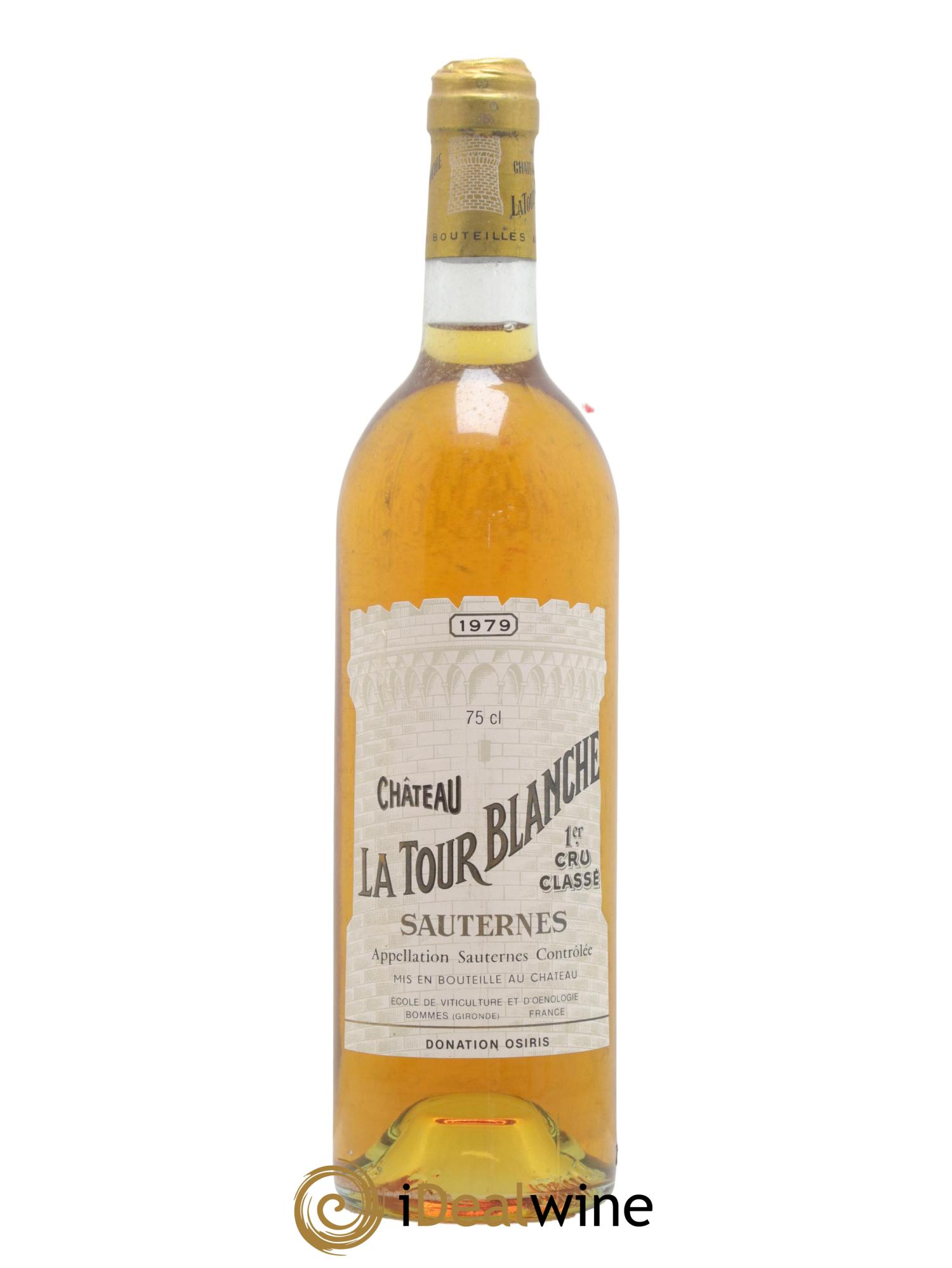 Château la Tour Blanche 1er Grand Cru Classé 1979 - Lotto di 1 bottiglia - 0