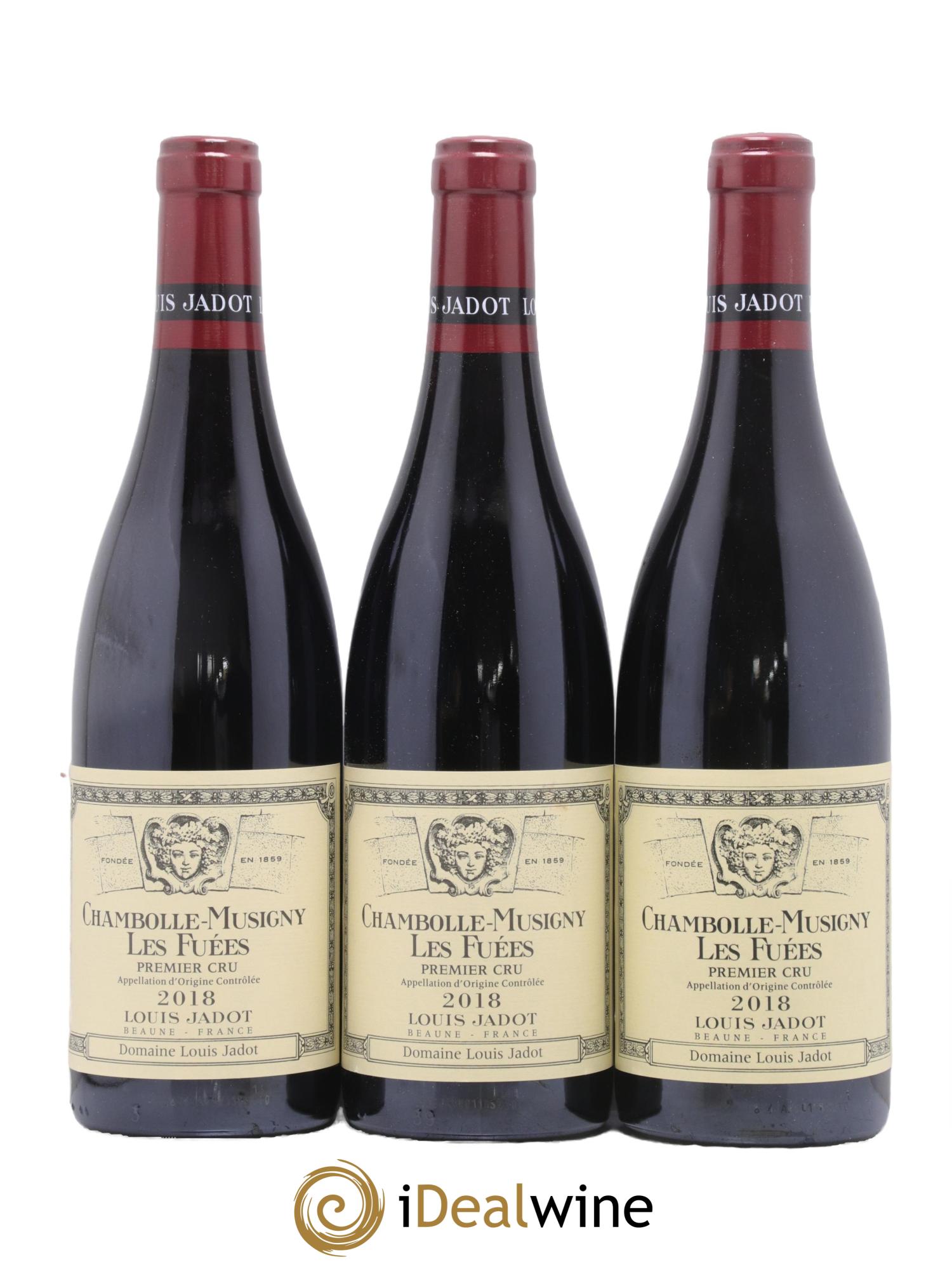 Chambolle-Musigny 1er Cru Les Fuées Maison Louis Jadot 2018 - Lotto di 6 bottiglie - 1