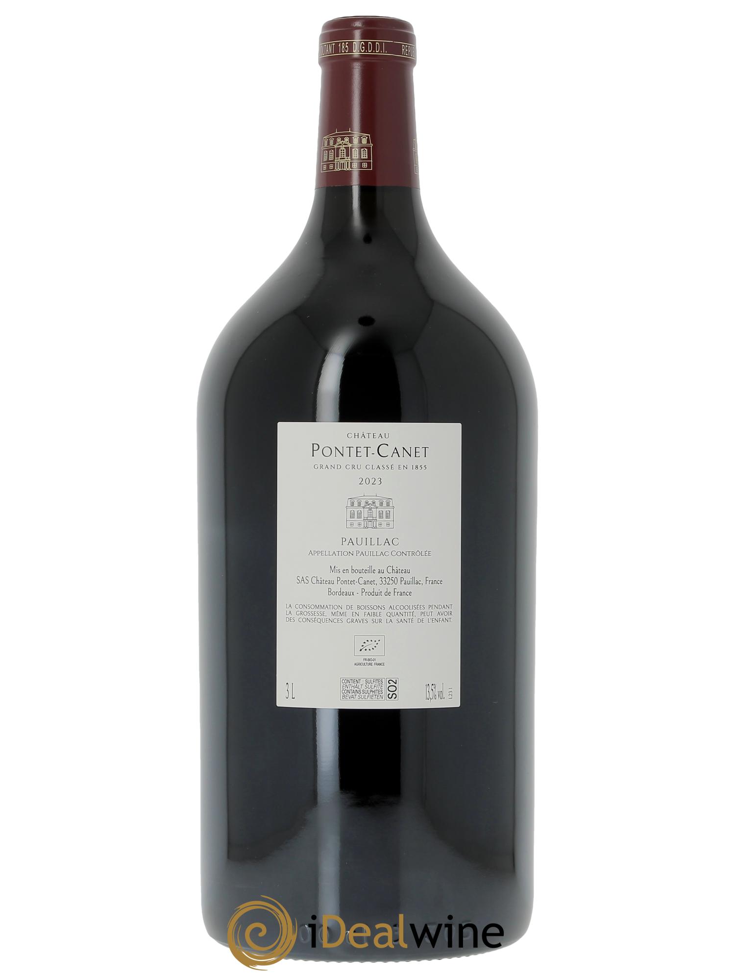 Château Pontet Canet 5ème Grand Cru Classé  2023 - Lot de 1 double magnum - 2