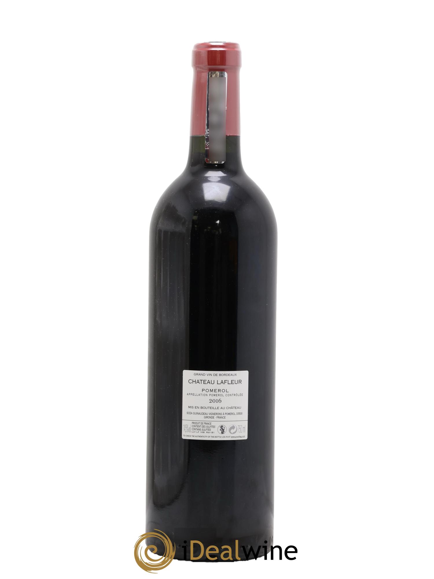 Château Lafleur 2016 - Lot de 1 bouteille - 1