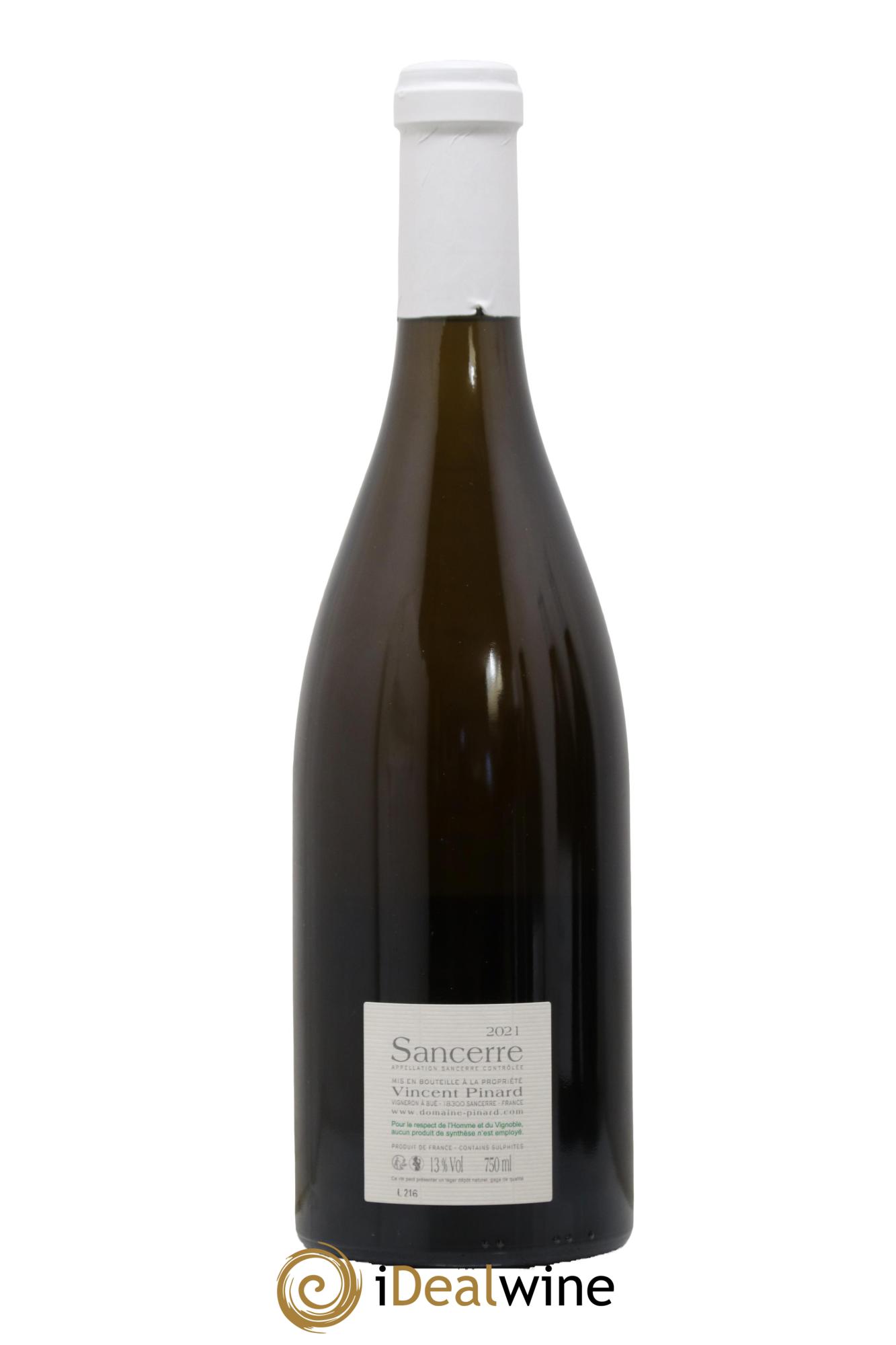 Sancerre Petit Chemarin Vincent Pinard  2021 - Lot de 1 bouteille - 1