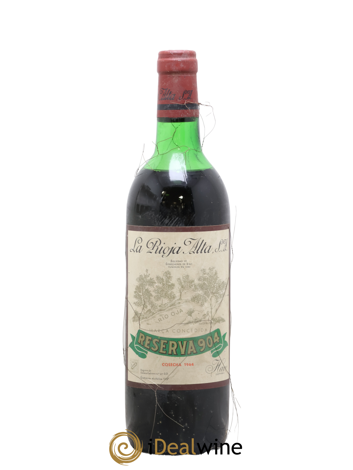 Rioja DOCa Reserva 904 La Rioja Alta 1964 - Posten von 1 Flasche - 0