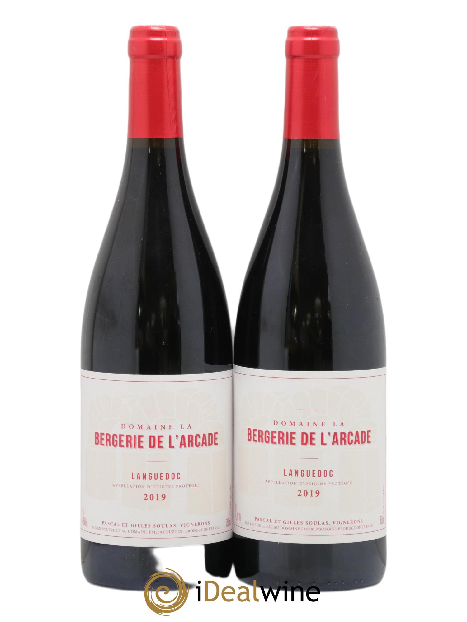 Languedoc La Bergerie de l'Arcade (Domaine) 2019 - Lotto di 2 bottiglie - 0