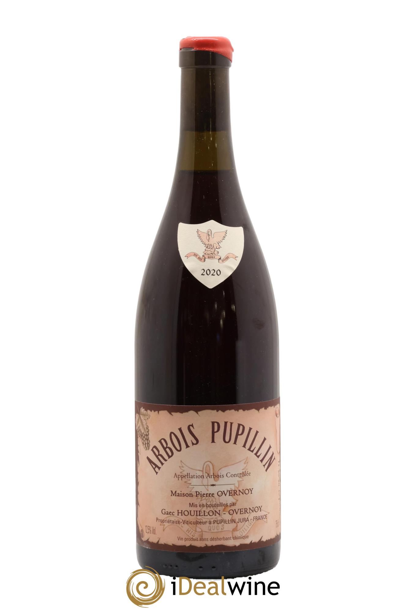 Arbois-Pupillin Poulsard (cire rouge) Overnoy-Houillon (Domaine) 2020 - Lot de 1 bouteille - 0