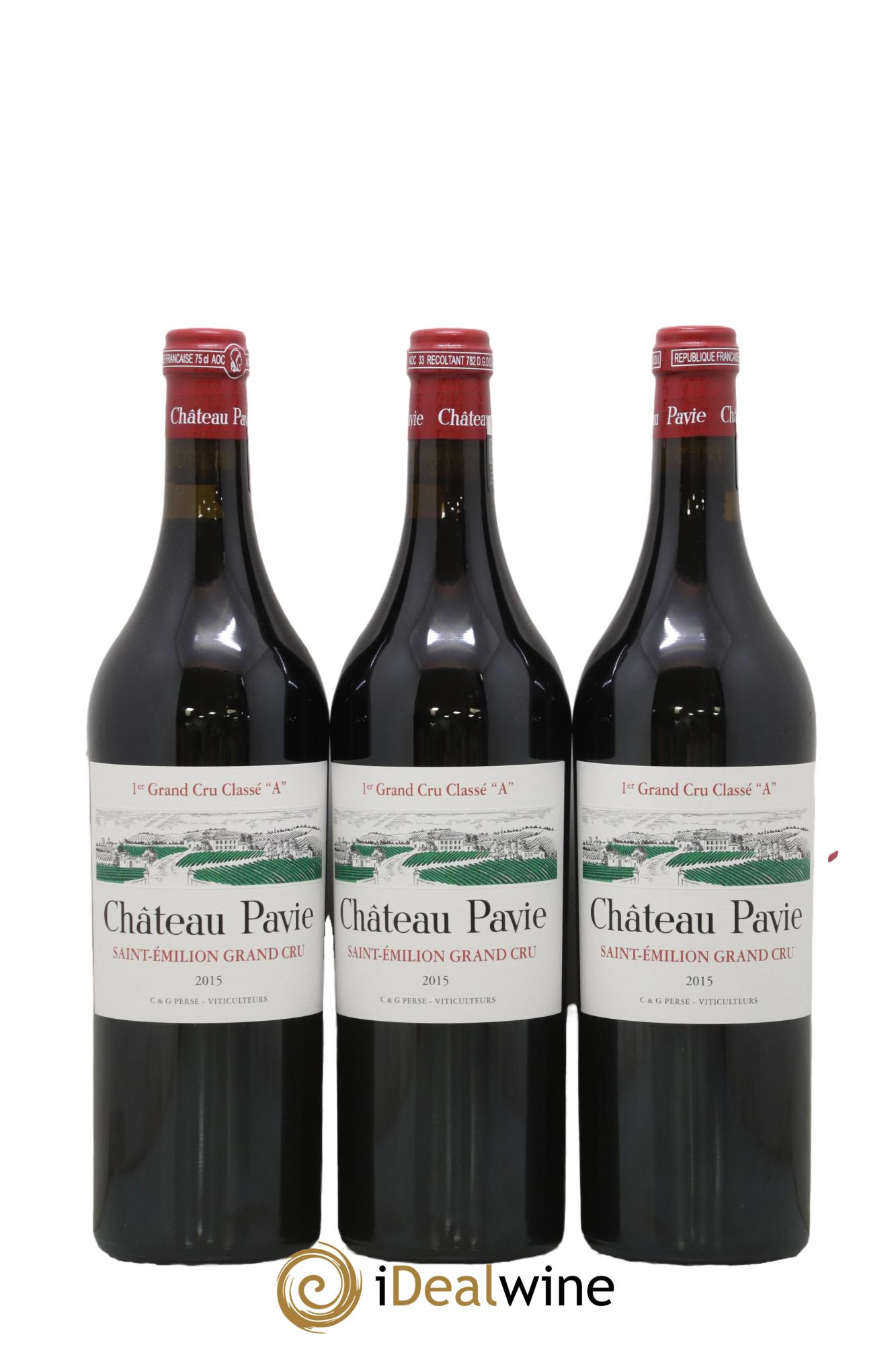 Château Pavie 1er Grand Cru Classé A 2015 - Lot of 6 bottles - 4